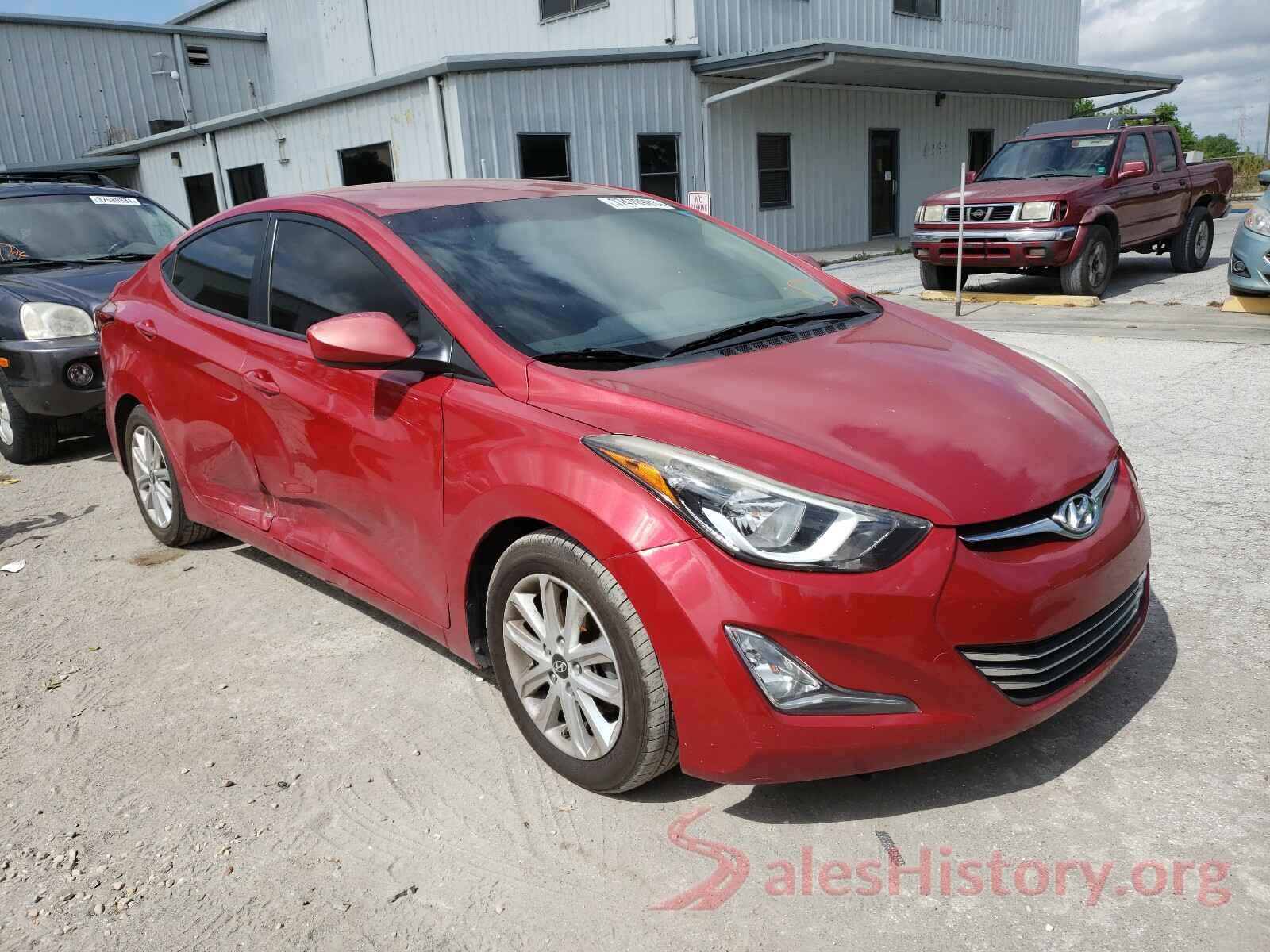 KMHDH4AE2GU485557 2016 HYUNDAI ELANTRA