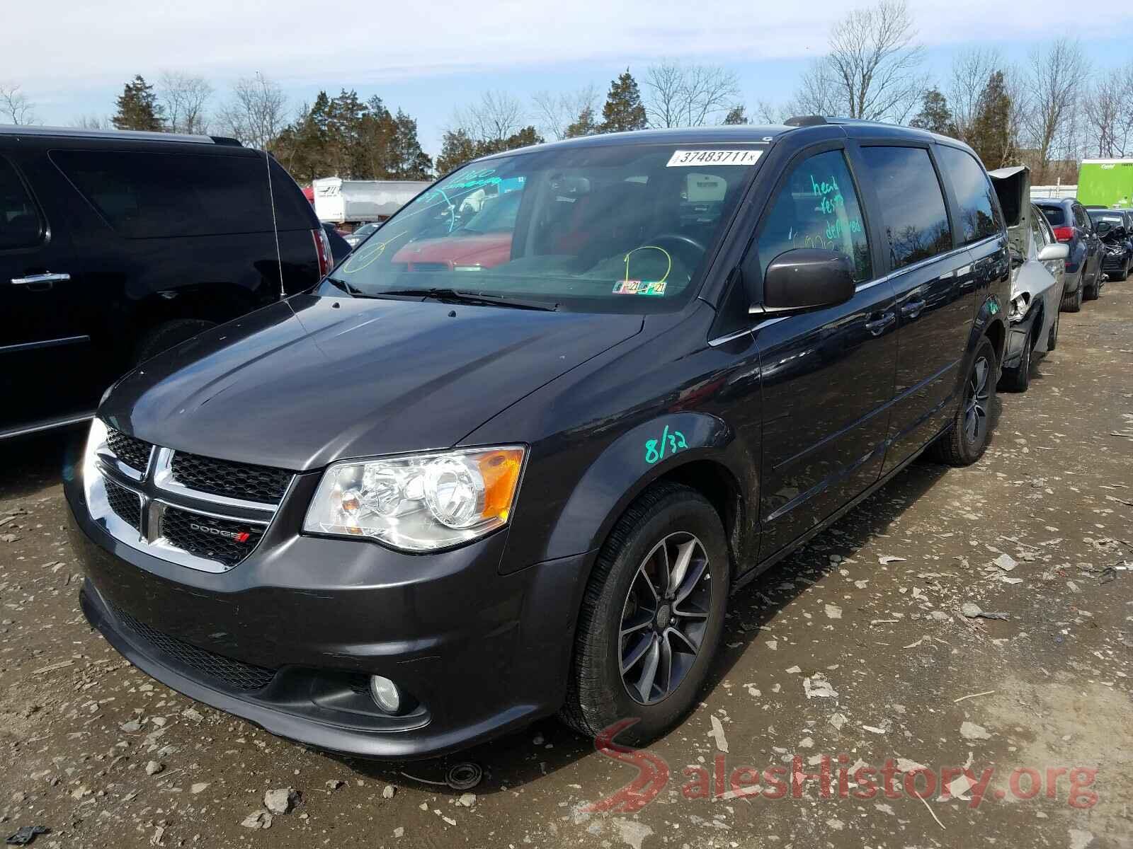 2C4RDGCG6HR758522 2017 DODGE GRAND CARA