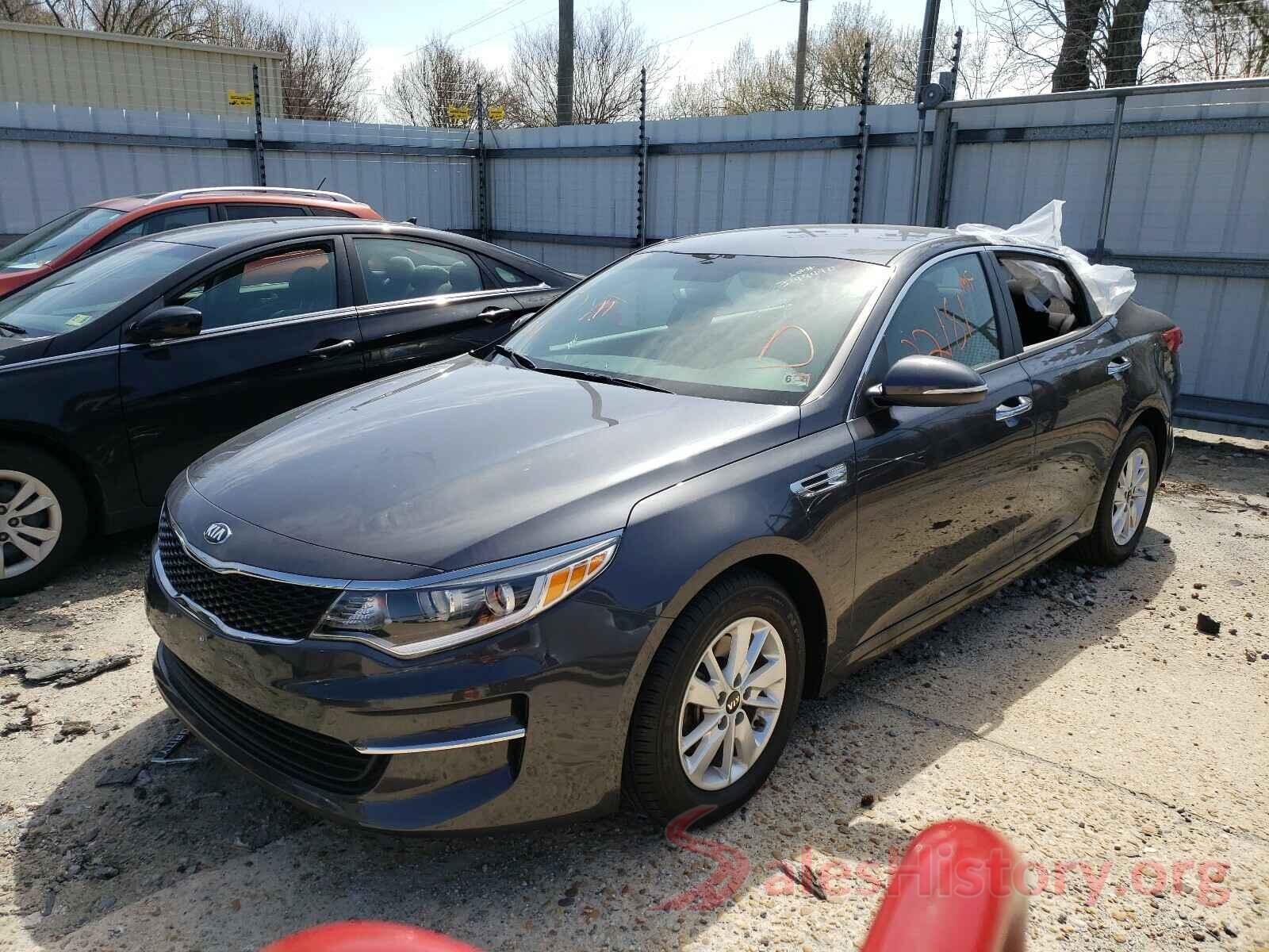 KNAGT4L35H5153584 2017 KIA OPTIMA