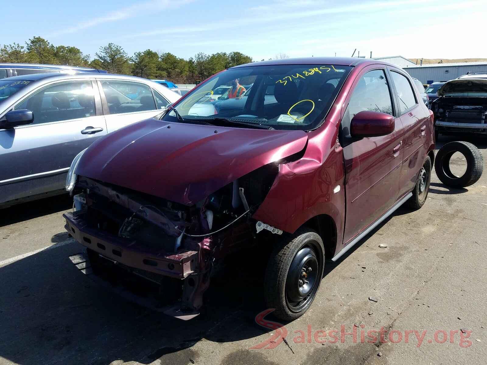 ML32A3HJ9HH014340 2017 MITSUBISHI MIRAGE