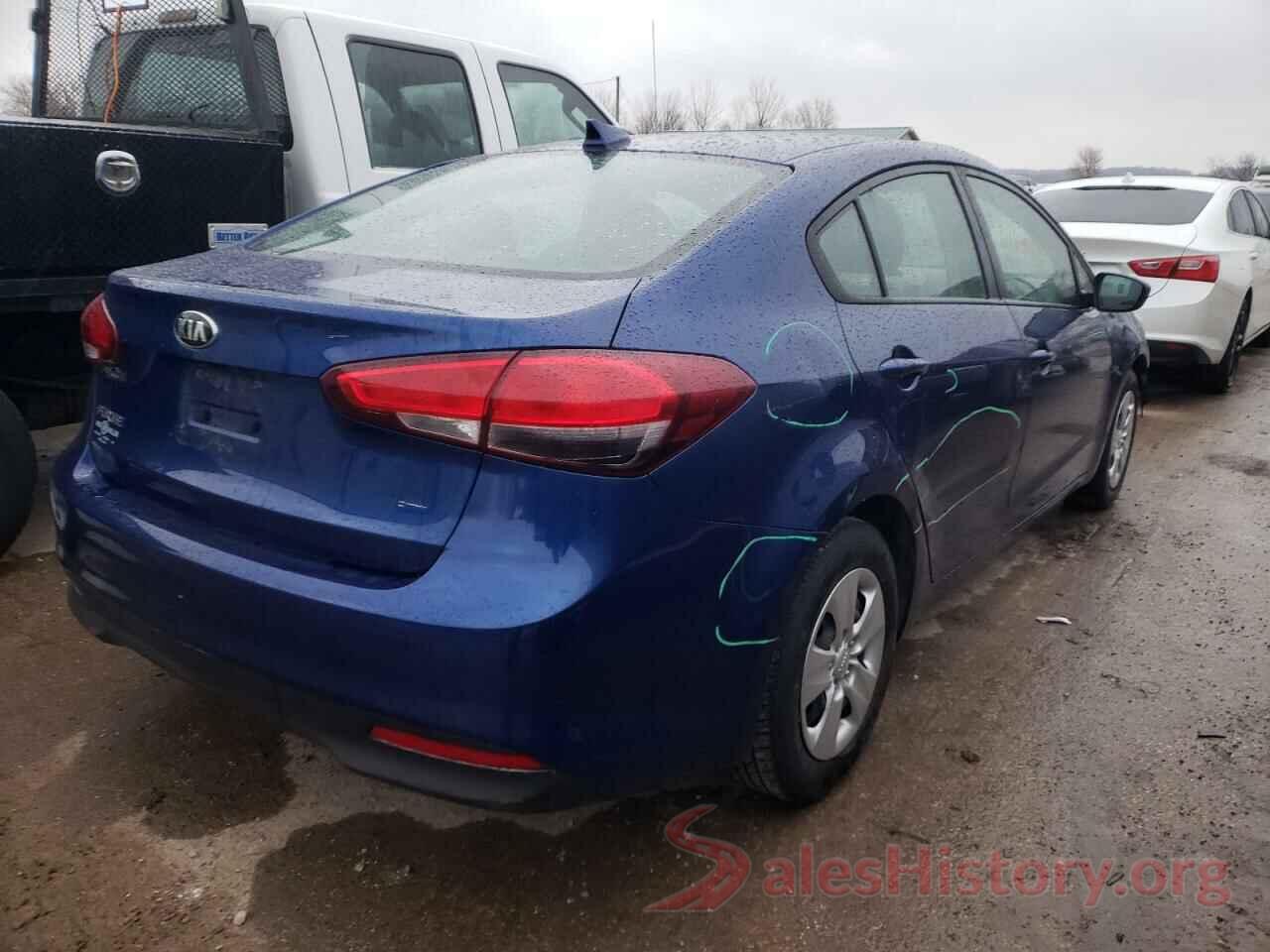 3KPFL4A71JE261795 2018 KIA FORTE