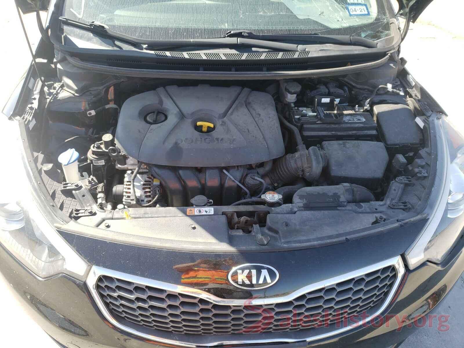 KNAFX4A65G5483754 2016 KIA FORTE