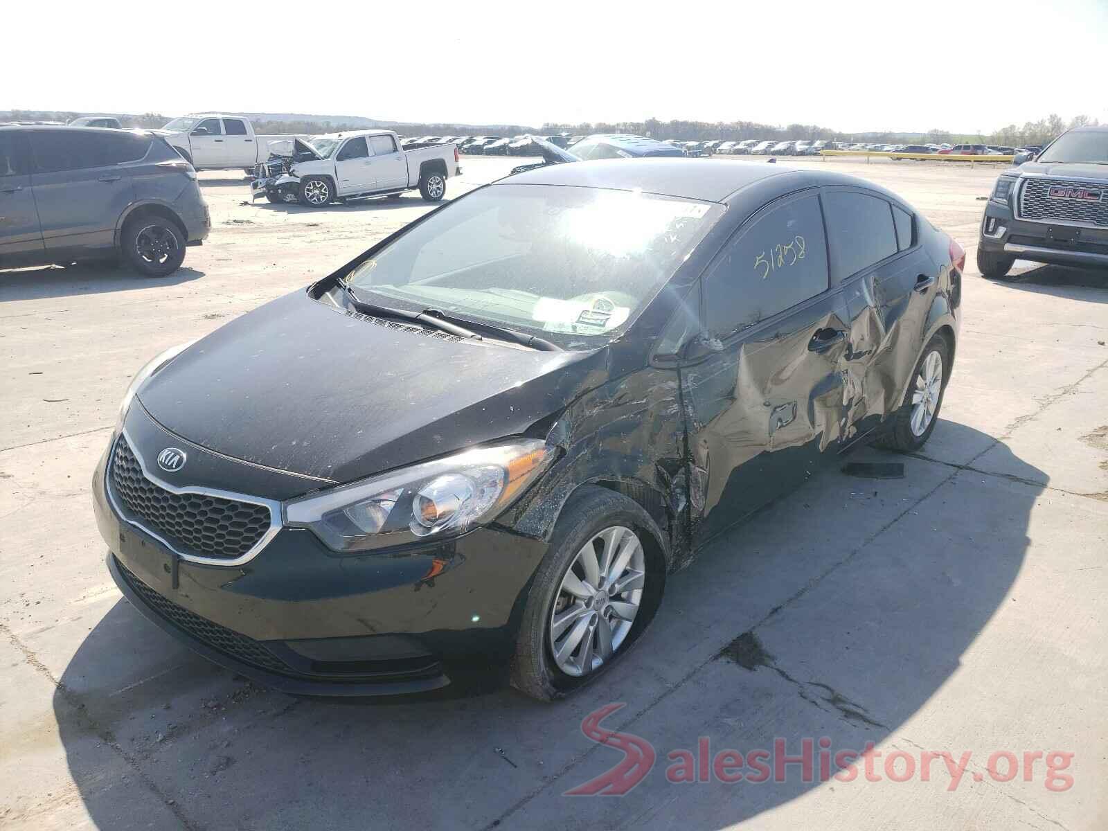 KNAFX4A65G5483754 2016 KIA FORTE