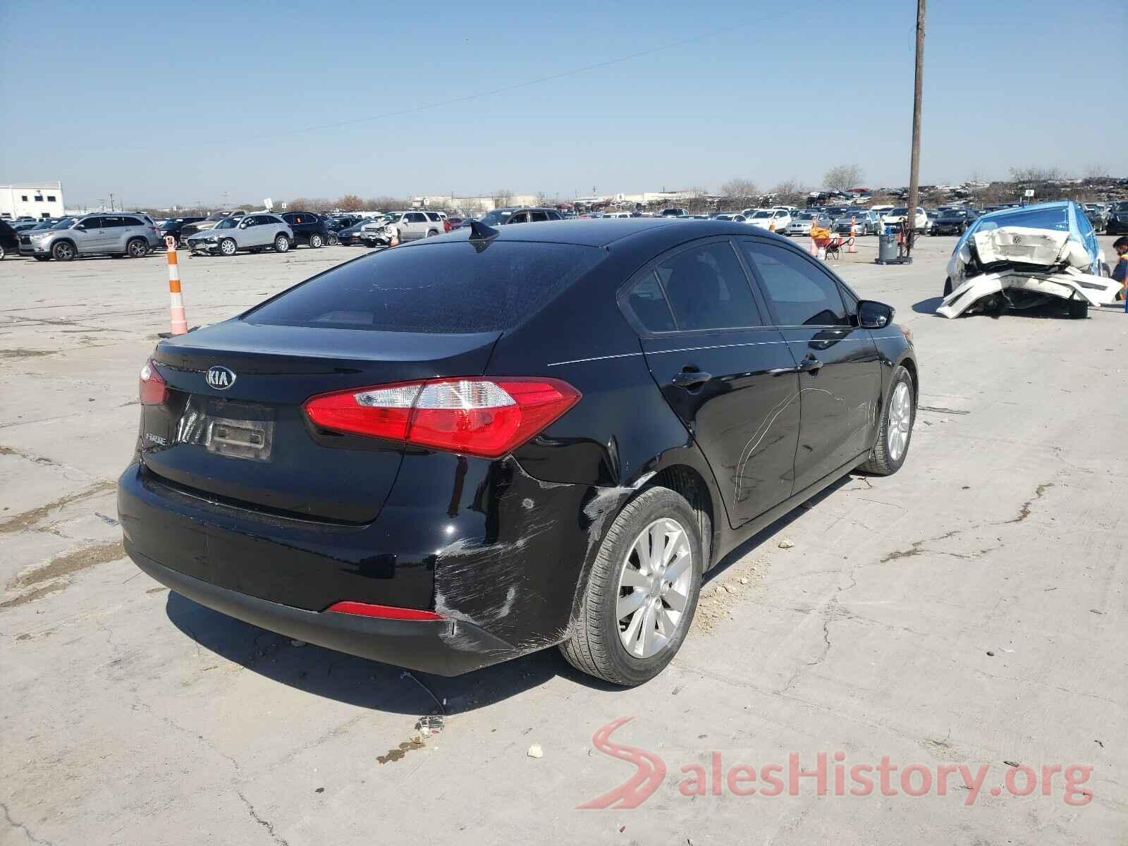 KNAFX4A65G5483754 2016 KIA FORTE