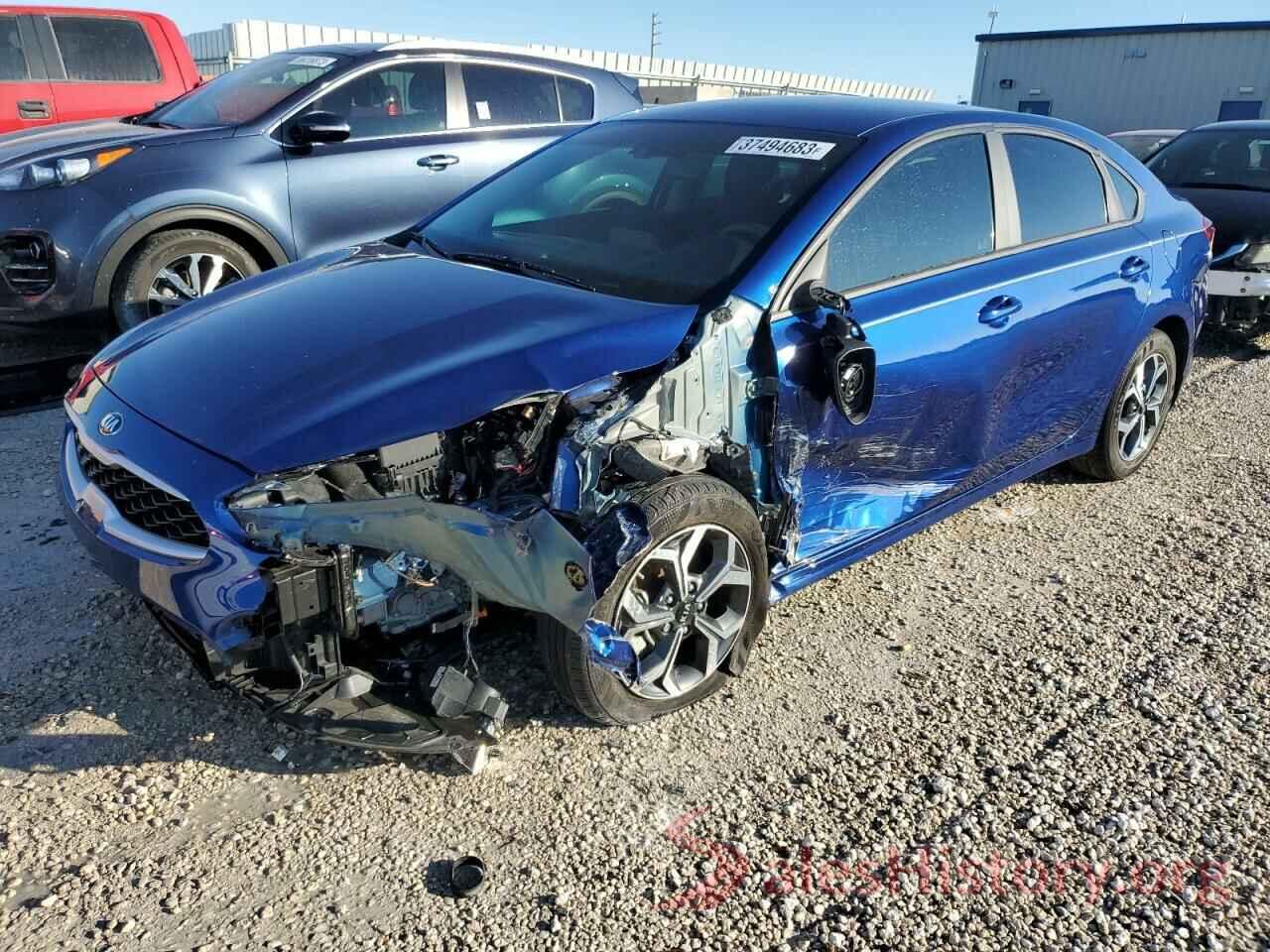 3KPF24AD3LE222430 2020 KIA FORTE