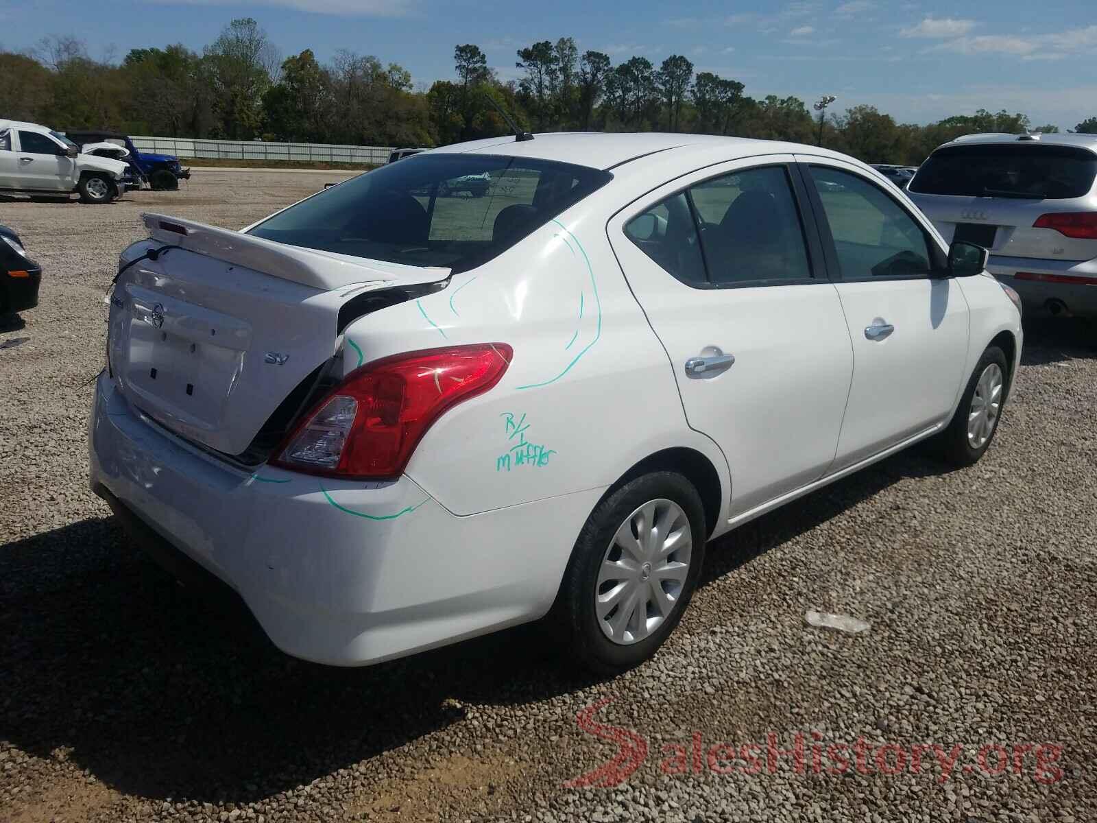 3N1CN7AP4KL873942 2019 NISSAN VERSA