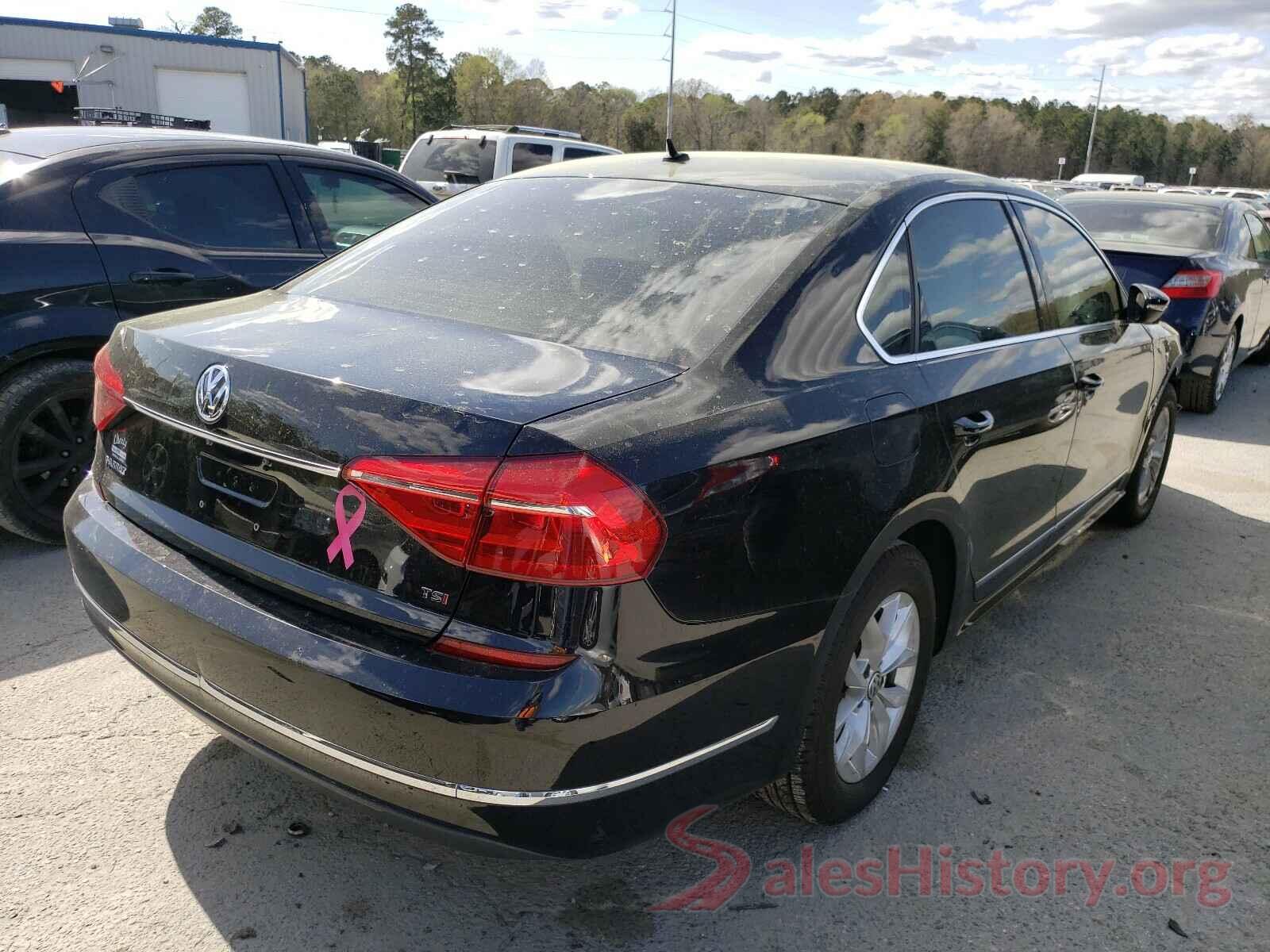 1VWAS7A39GC036307 2016 VOLKSWAGEN PASSAT