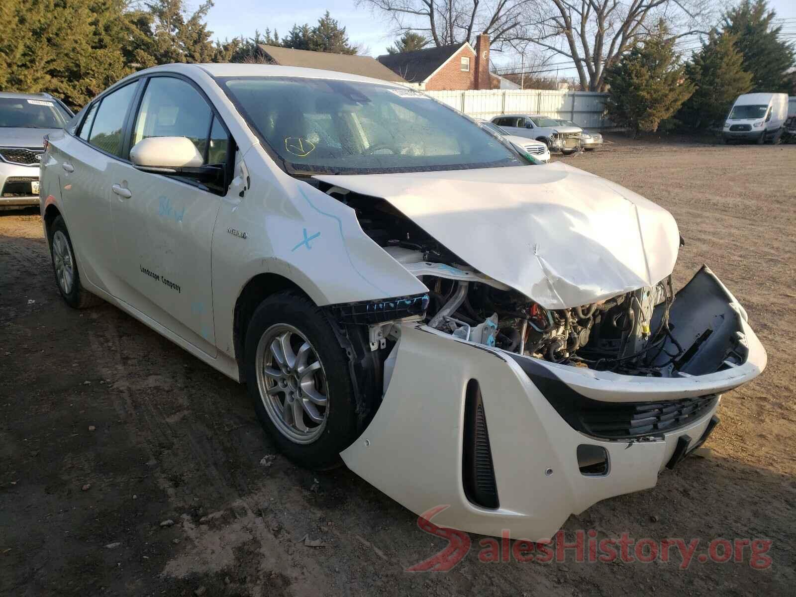 JTDKARFU9K3076824 2019 TOYOTA PRIUS