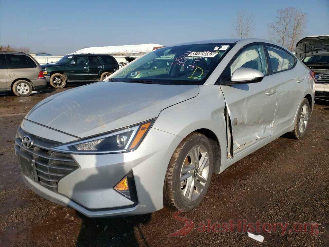 5NPD84LF2KH497494 2019 HYUNDAI ELANTRA