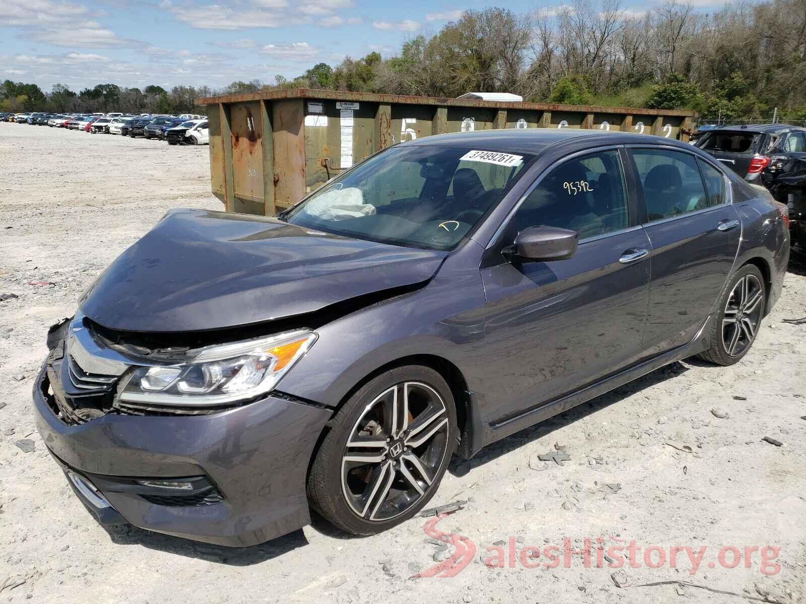 1HGCR2F5XGA116829 2016 HONDA ACCORD