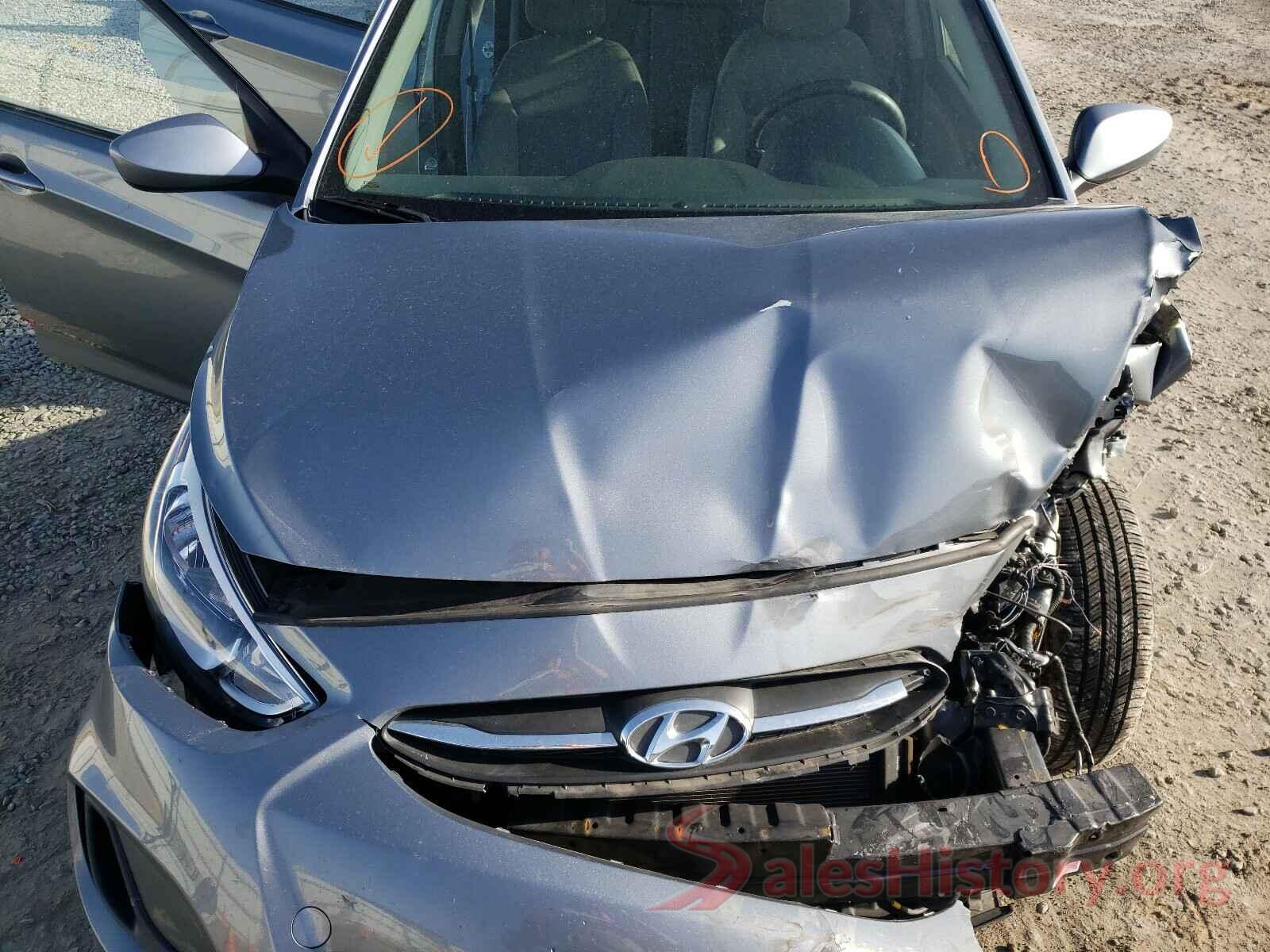 KMHCT4AE0HU376705 2017 HYUNDAI ACCENT