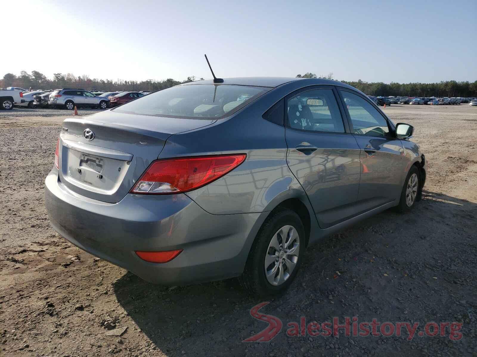 KMHCT4AE0HU376705 2017 HYUNDAI ACCENT