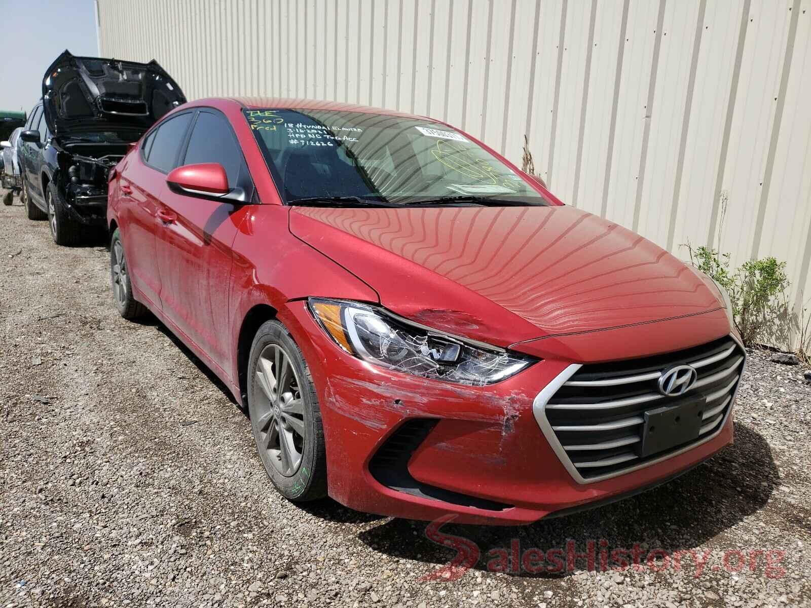 5NPD84LF2JH378035 2018 HYUNDAI ELANTRA