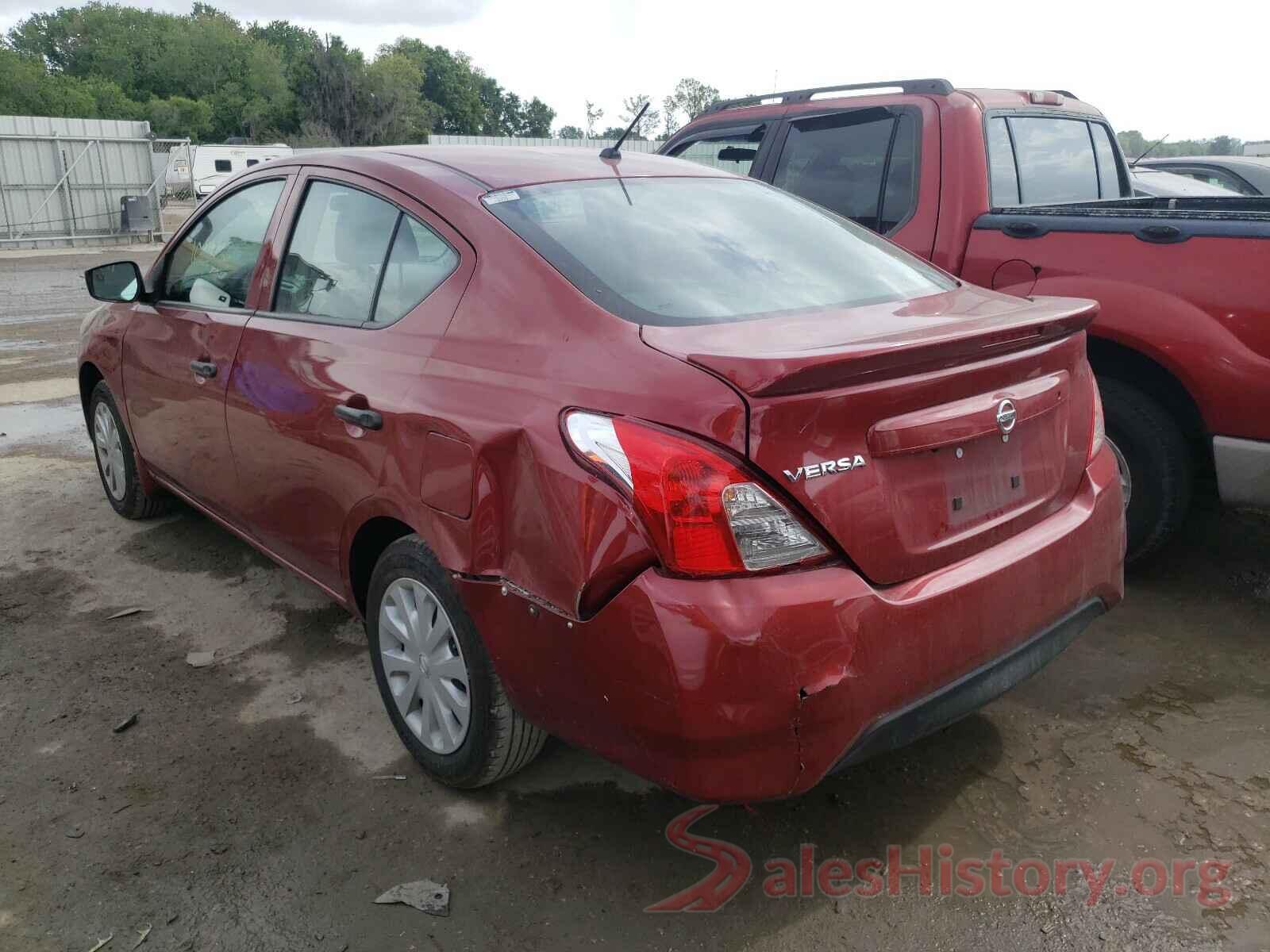 3N1CN7AP1KL829543 2019 NISSAN VERSA