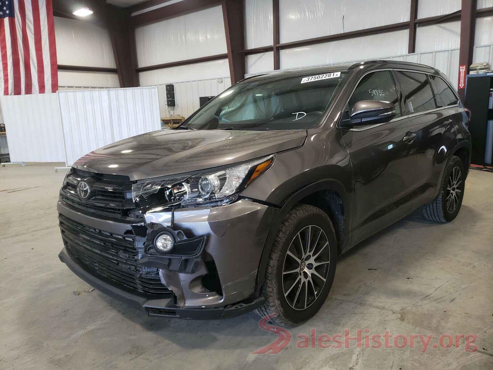 5TDKZRFH3HS509430 2017 TOYOTA HIGHLANDER