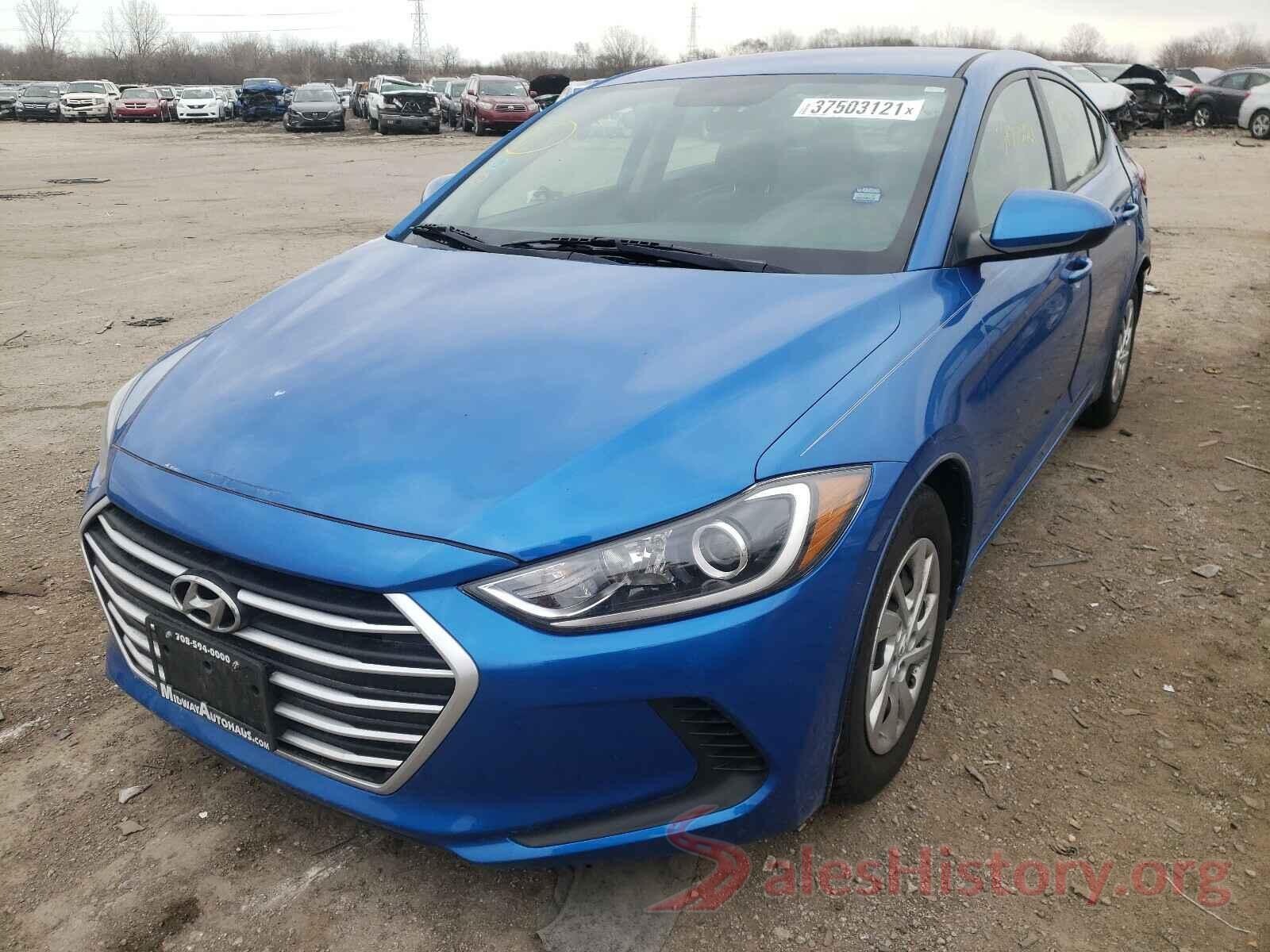 KMHD74LF4HU210377 2017 HYUNDAI ELANTRA