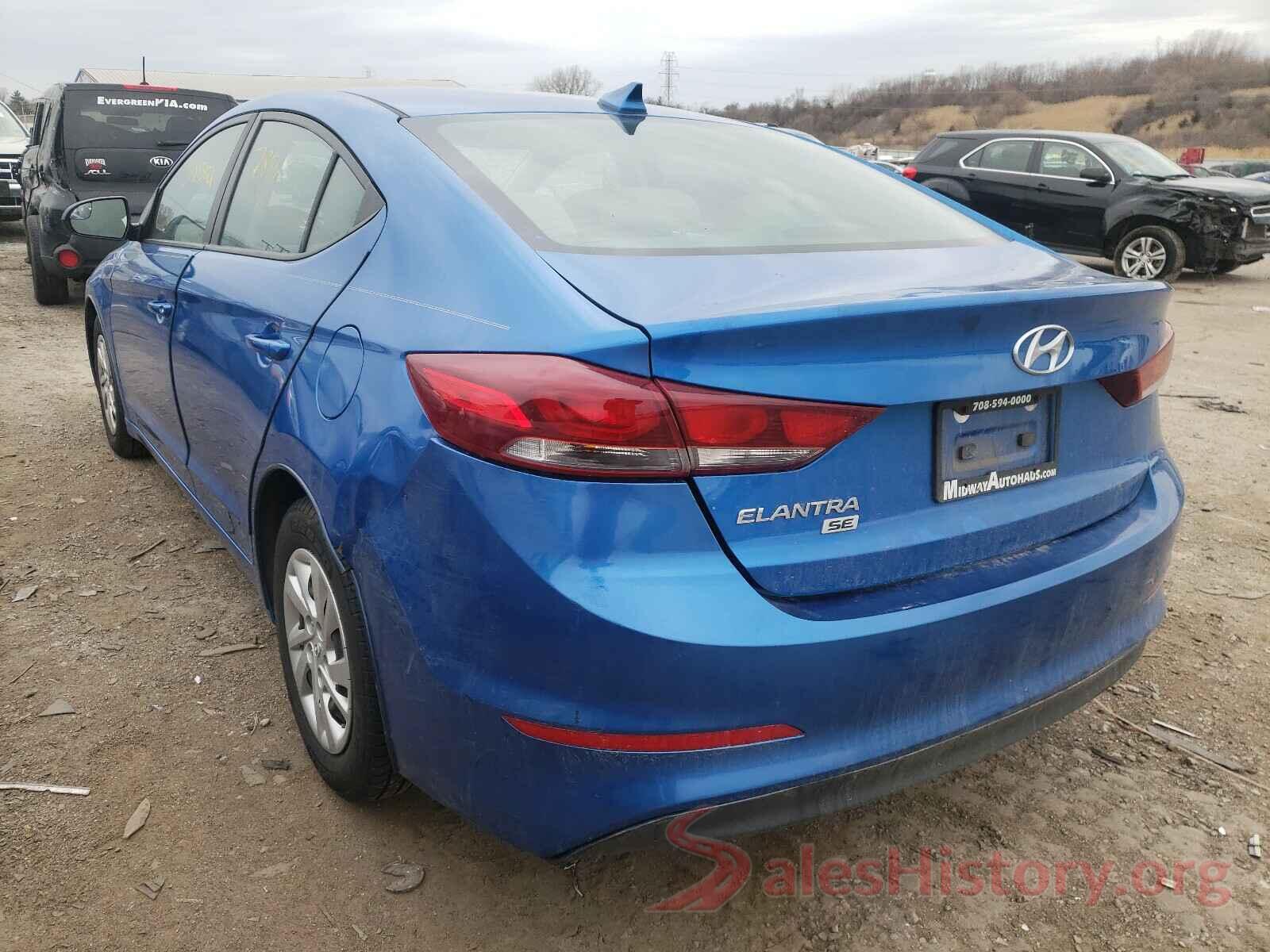 KMHD74LF4HU210377 2017 HYUNDAI ELANTRA