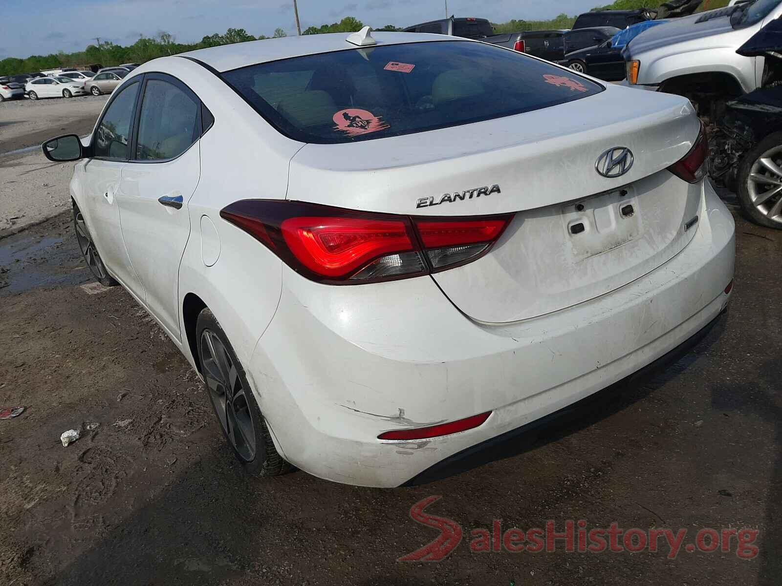 5NPDH4AE9FH635533 2015 HYUNDAI ELANTRA