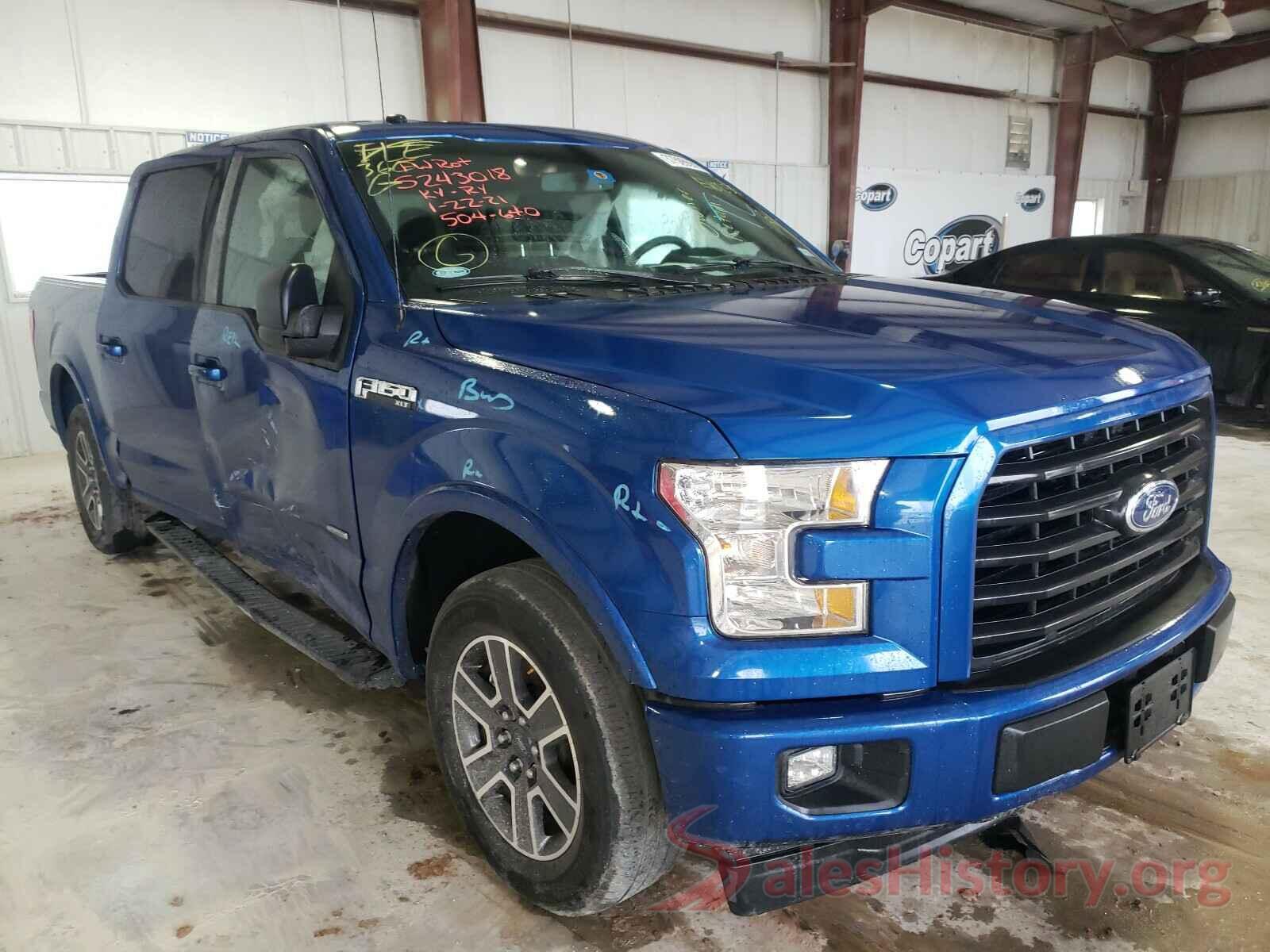 1FTEW1CP7HKE10250 2017 FORD F150