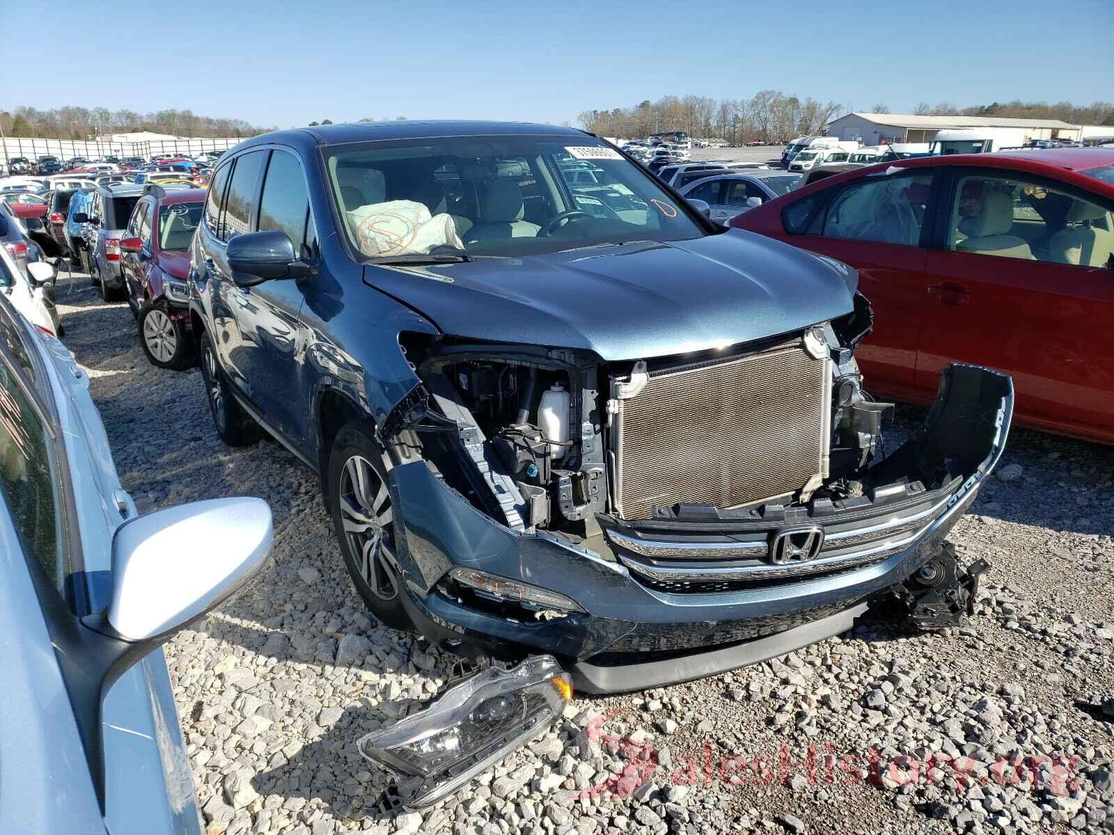 5FNYF6H8XGB063441 2016 HONDA PILOT