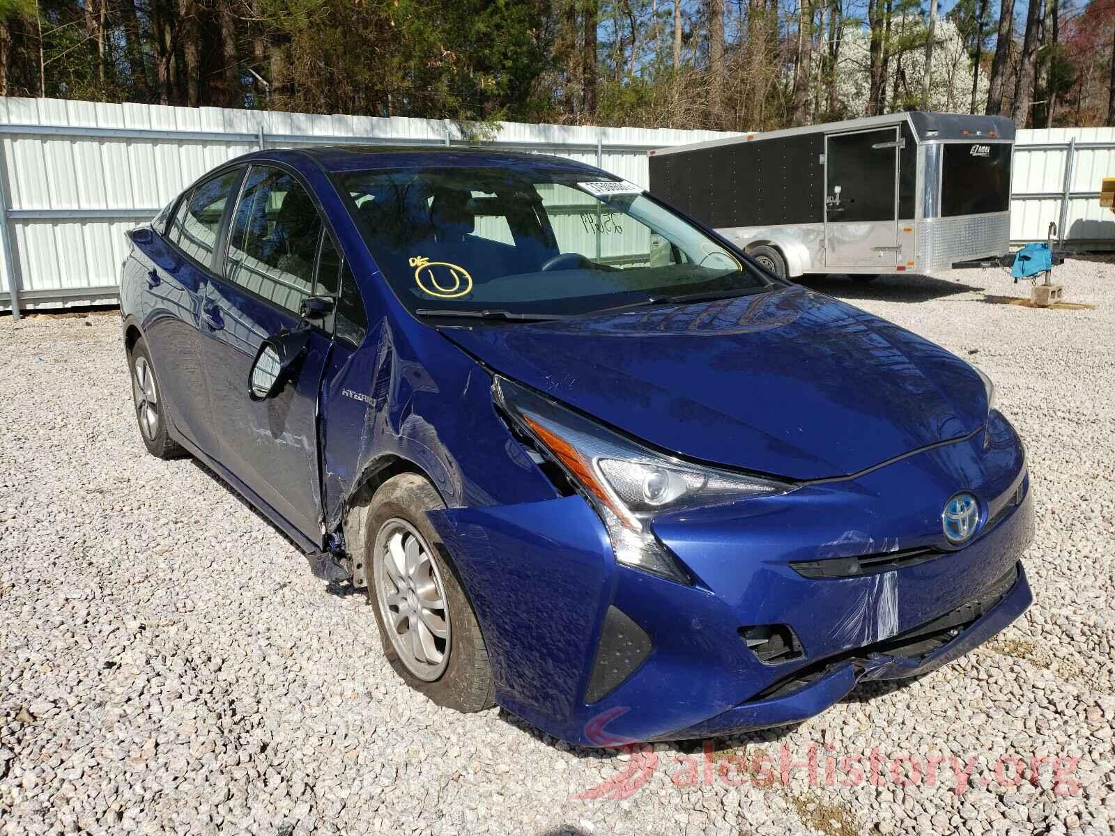 JTDKARFU7J3062225 2018 TOYOTA PRIUS