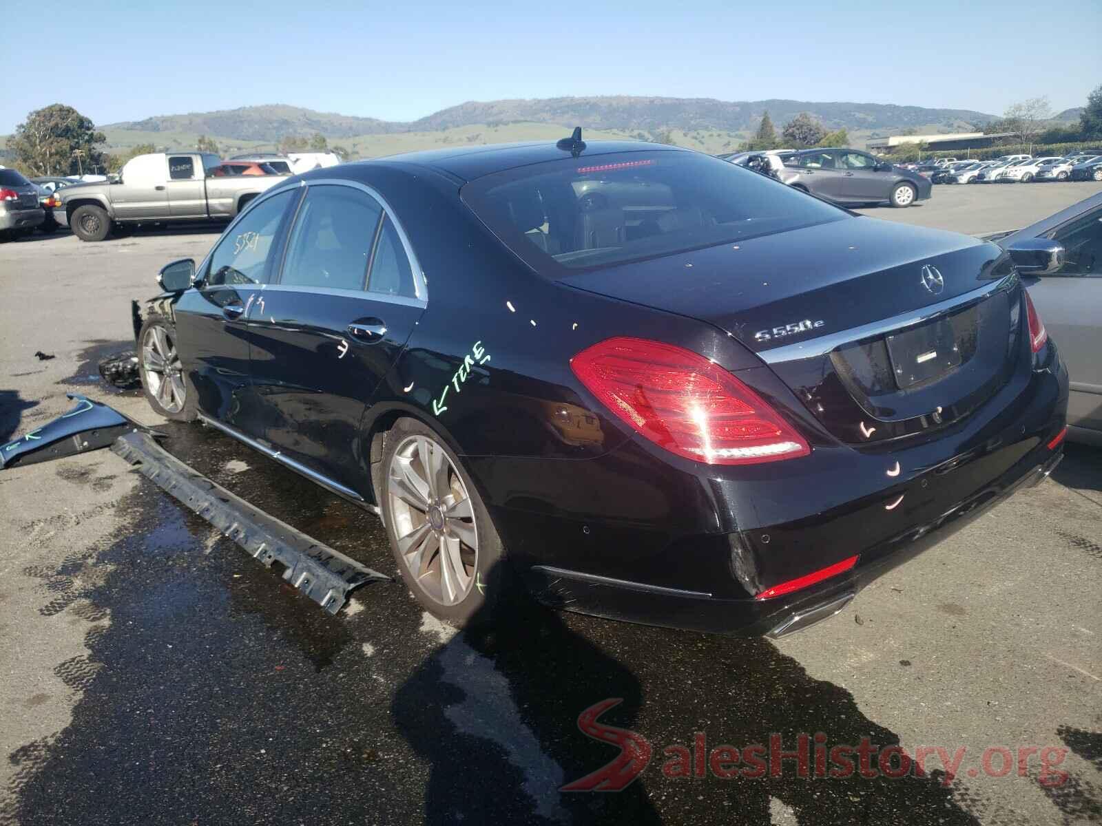 WDDUG6DB8GA179927 2016 MERCEDES-BENZ S CLASS