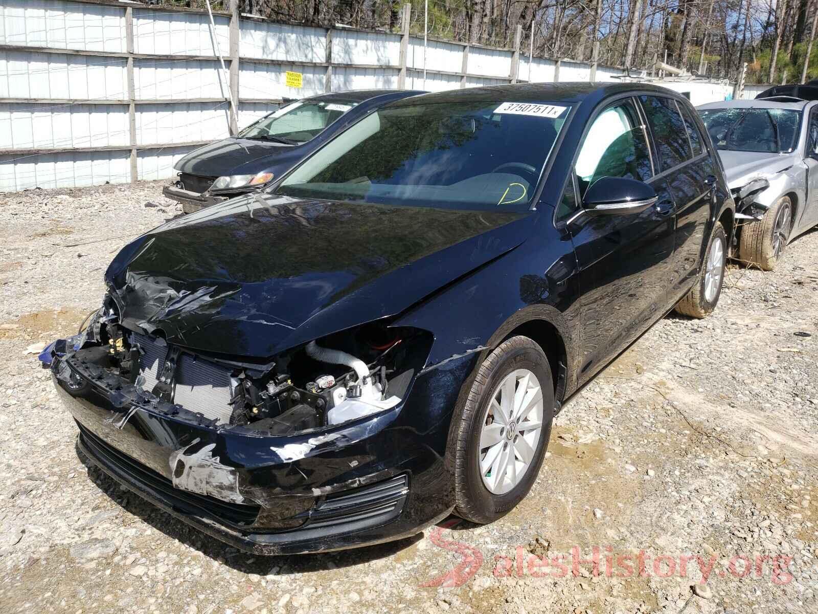 3VW217AU7HM037648 2017 VOLKSWAGEN GOLF