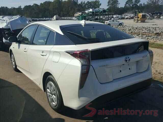 JTDKBRFU4G3007088 2016 TOYOTA PRIUS