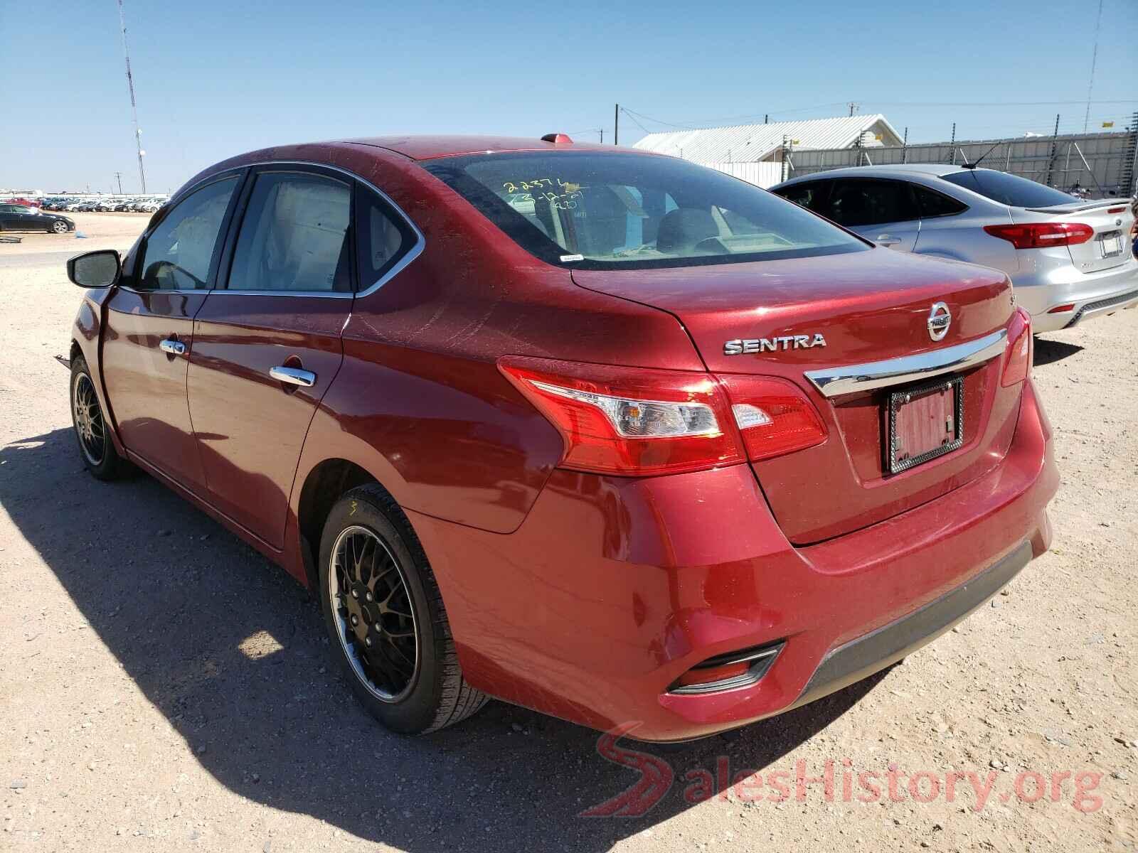 3N1AB7AP9GL657897 2016 NISSAN SENTRA