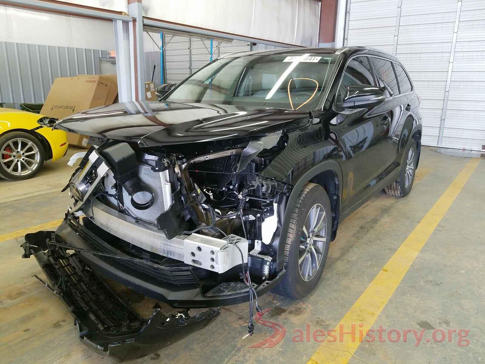 5TDJZRFH4KS595477 2019 TOYOTA HIGHLANDER