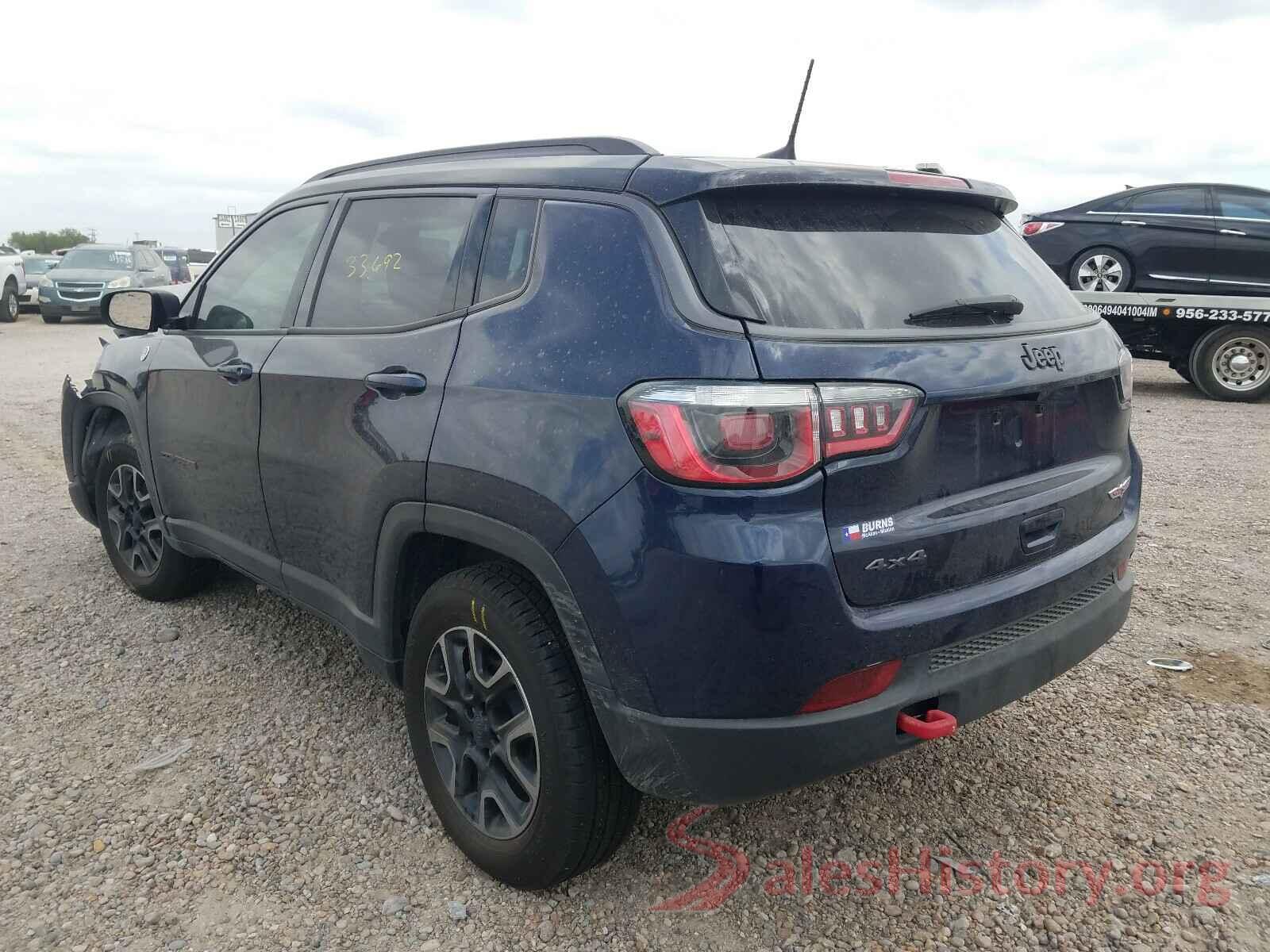 3C4NJDDBXKT723186 2019 JEEP COMPASS