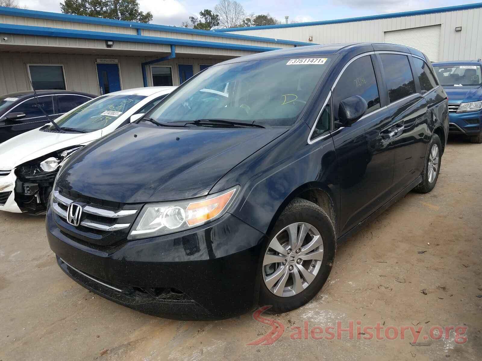 5FNRL5H67GB081465 2016 HONDA ODYSSEY