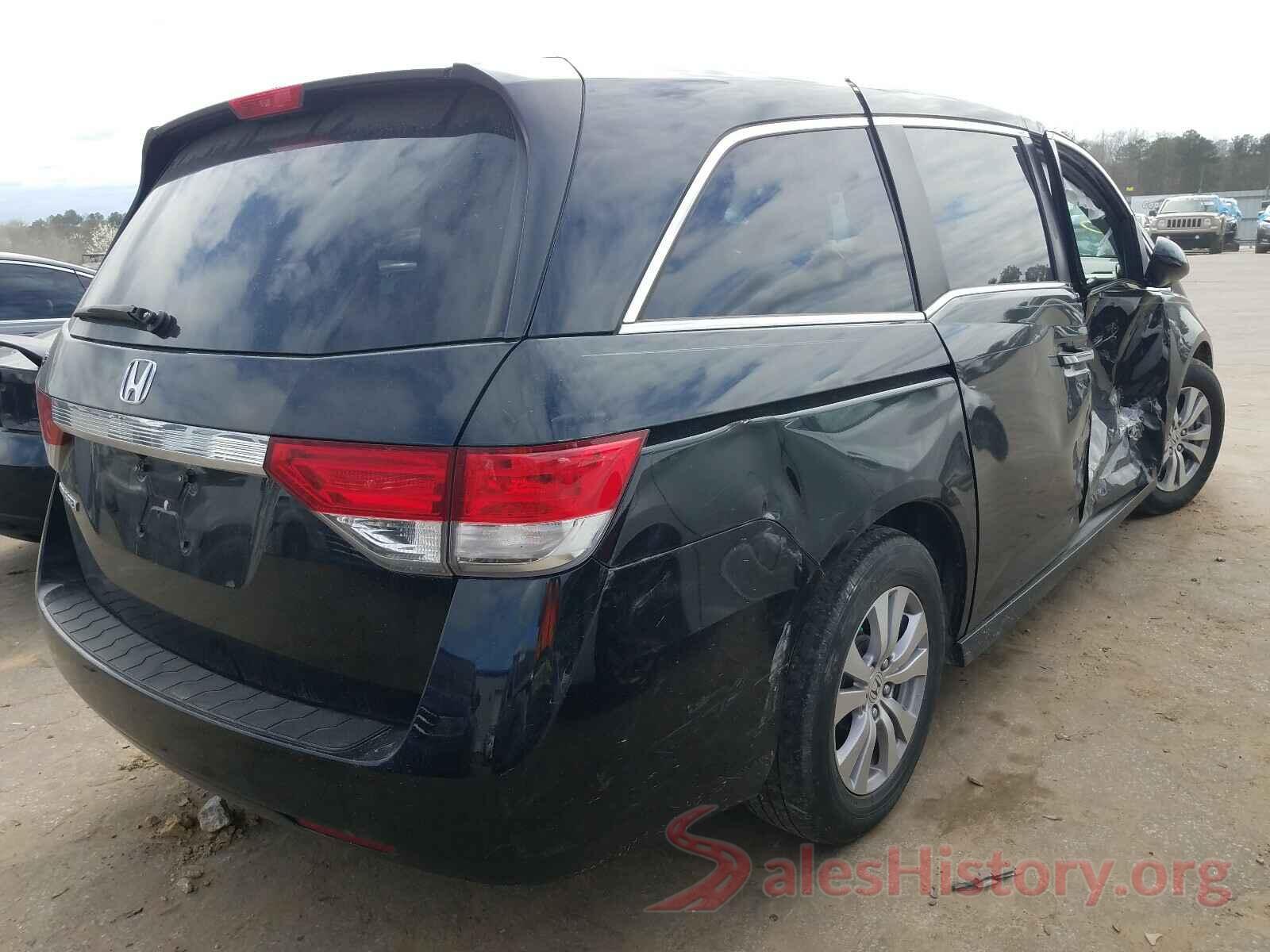 5FNRL5H67GB081465 2016 HONDA ODYSSEY