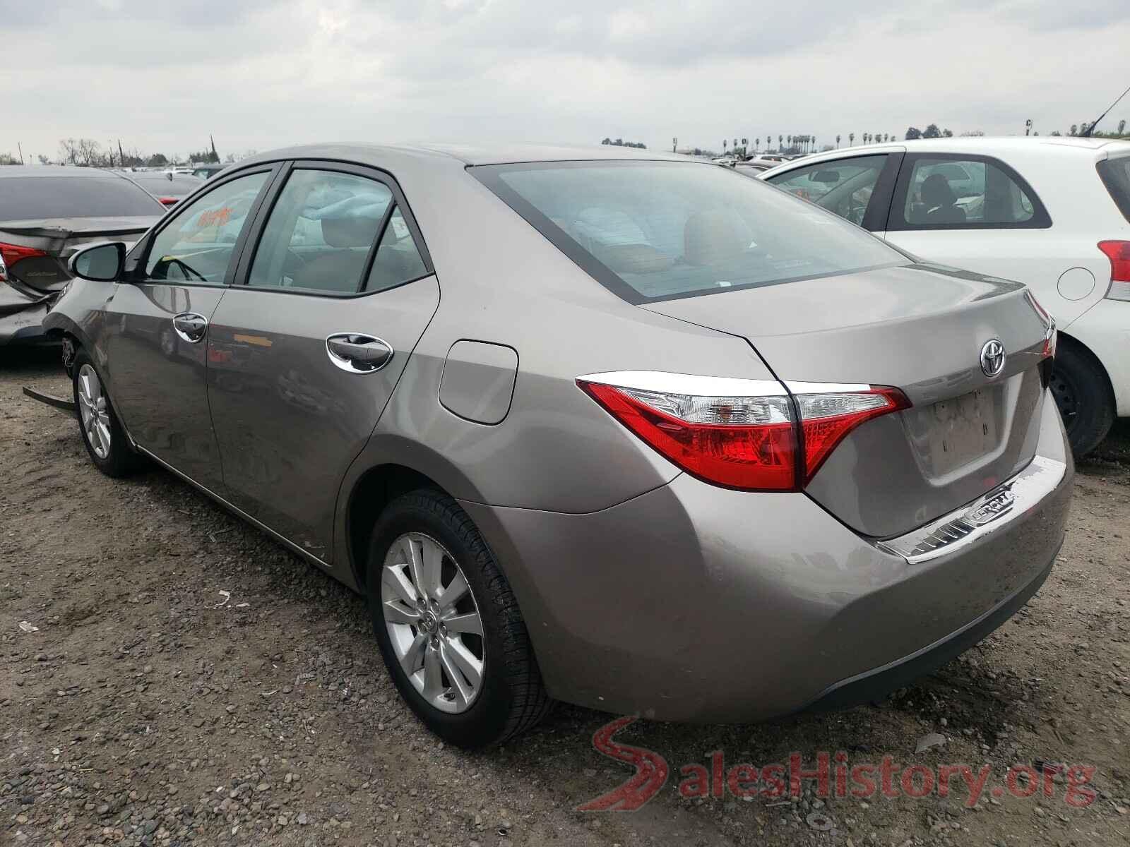 5YFBURHE8GP377015 2016 TOYOTA COROLLA