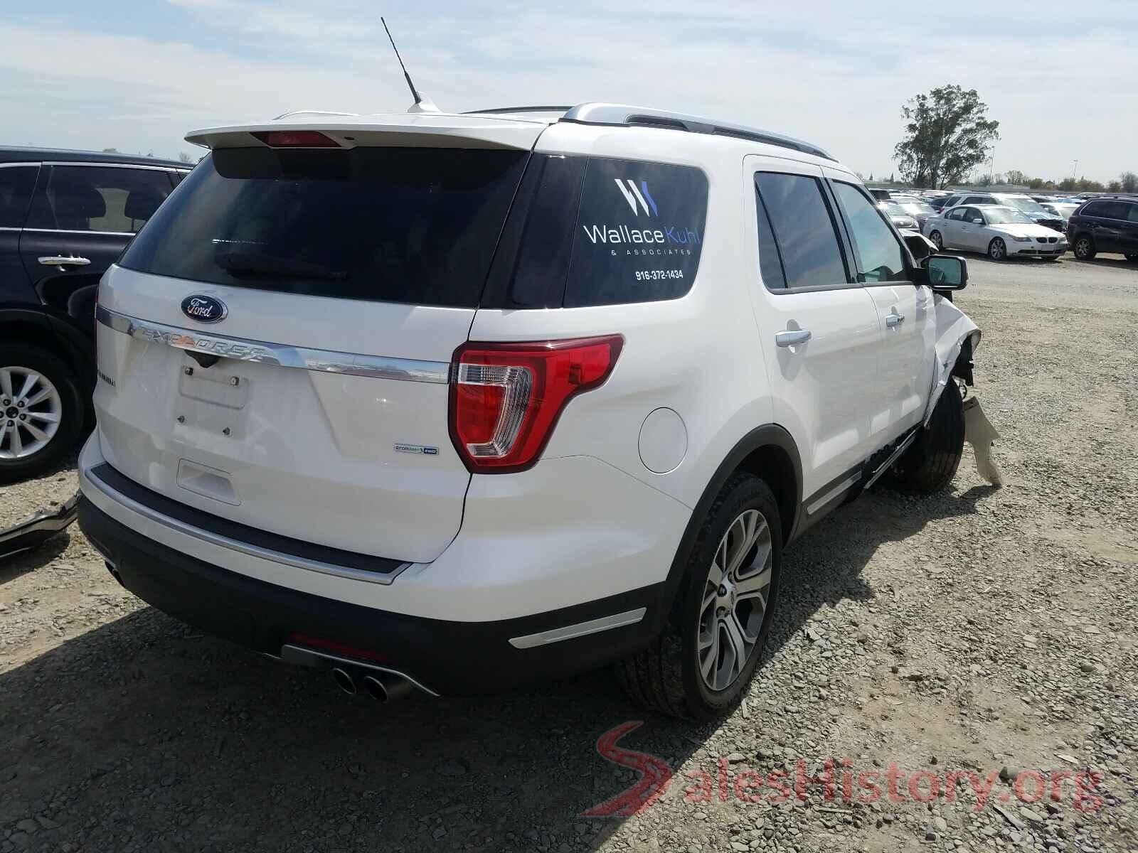 1FM5K8HT6JGB44637 2018 FORD EXPLORER