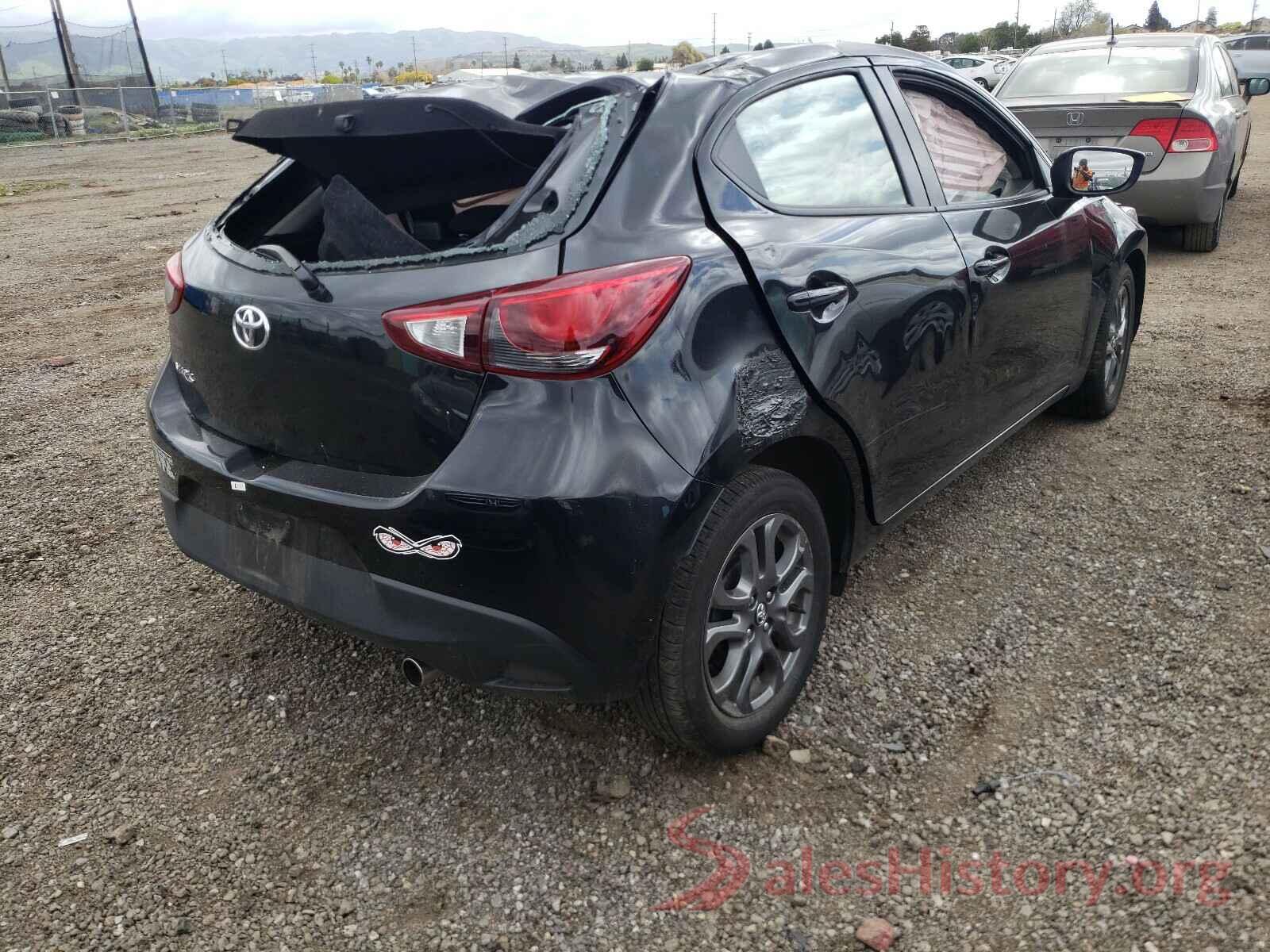 3MYDLBJV6LY707047 2020 TOYOTA YARIS