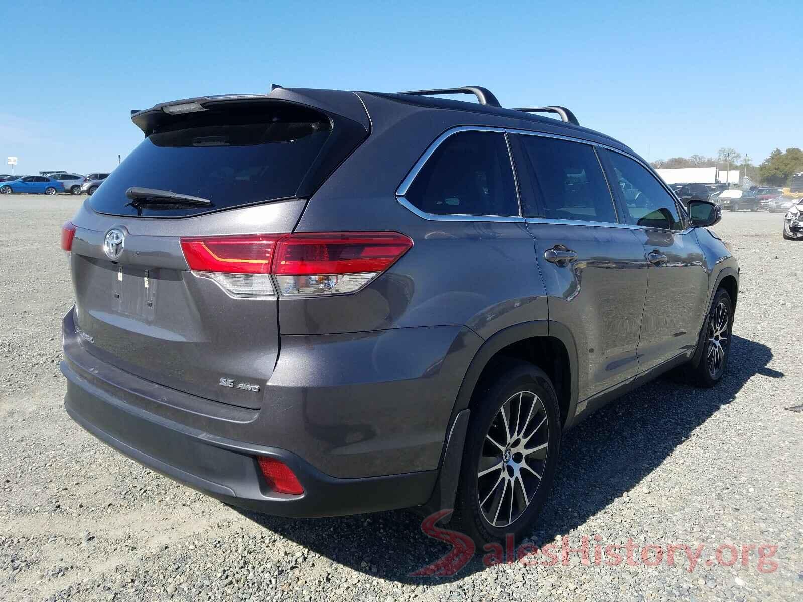 5TDJZRFH0HS445990 2017 TOYOTA HIGHLANDER