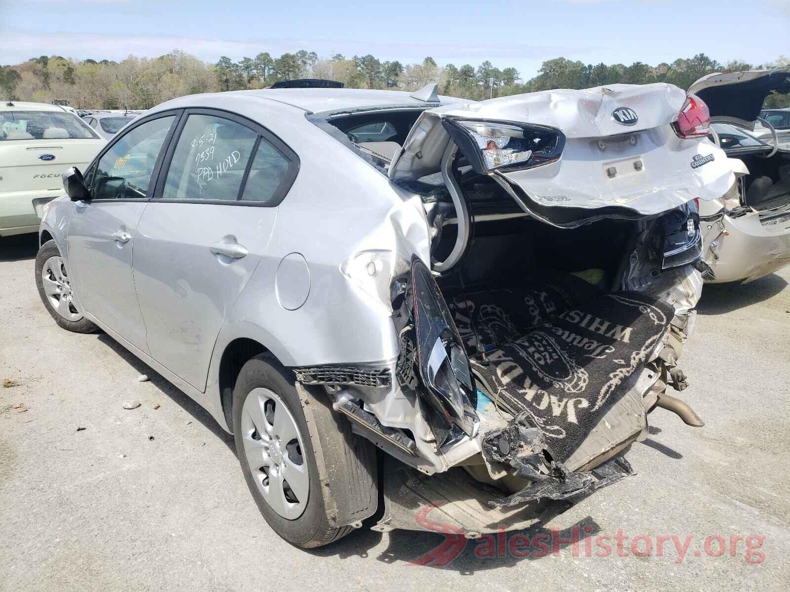 3KPFK4A7XHE107339 2017 KIA FORTE