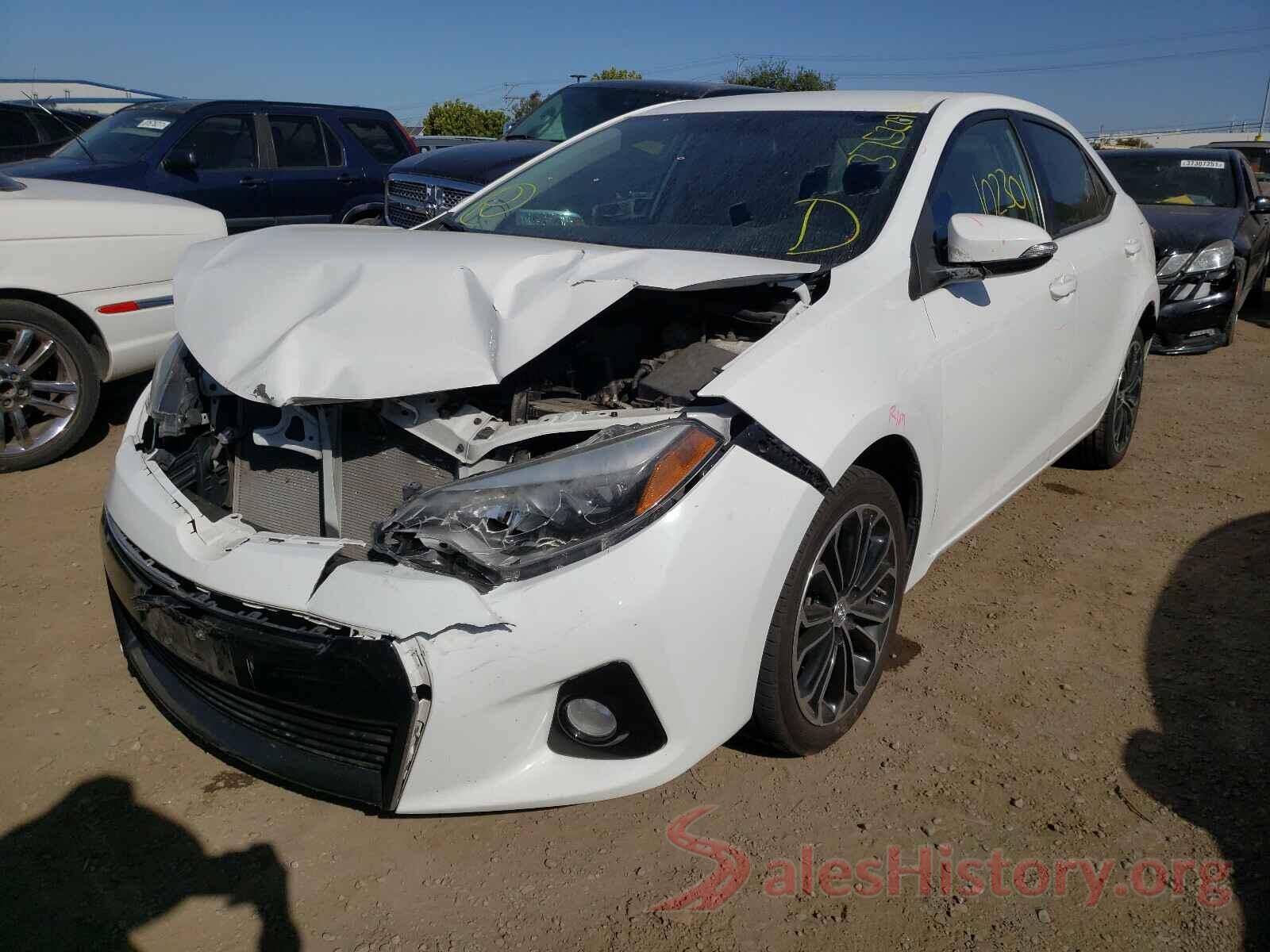 5YFBURHE2GP536353 2016 TOYOTA COROLLA