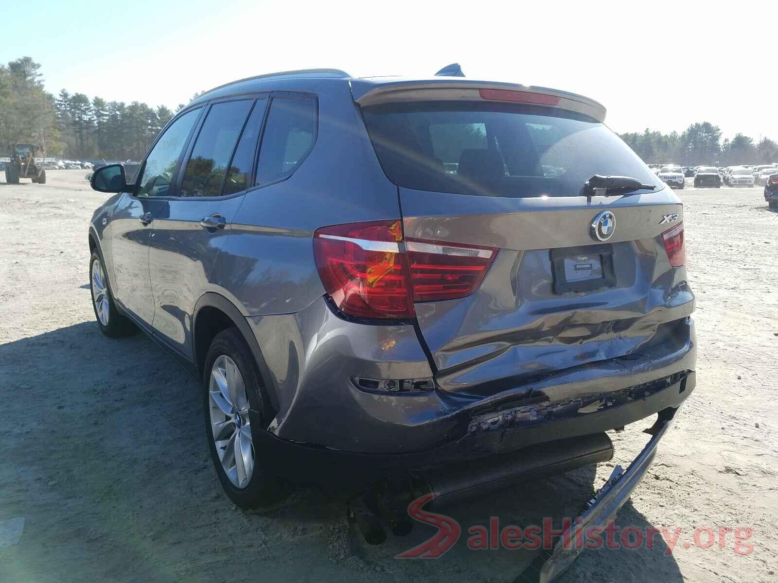 5UXWX9C59G0D92649 2016 BMW X3