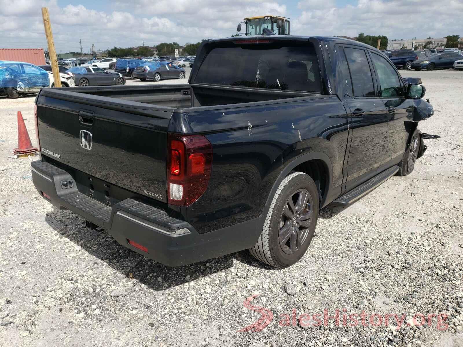 5FPYK2F18KB002213 2019 HONDA RIDGELINE