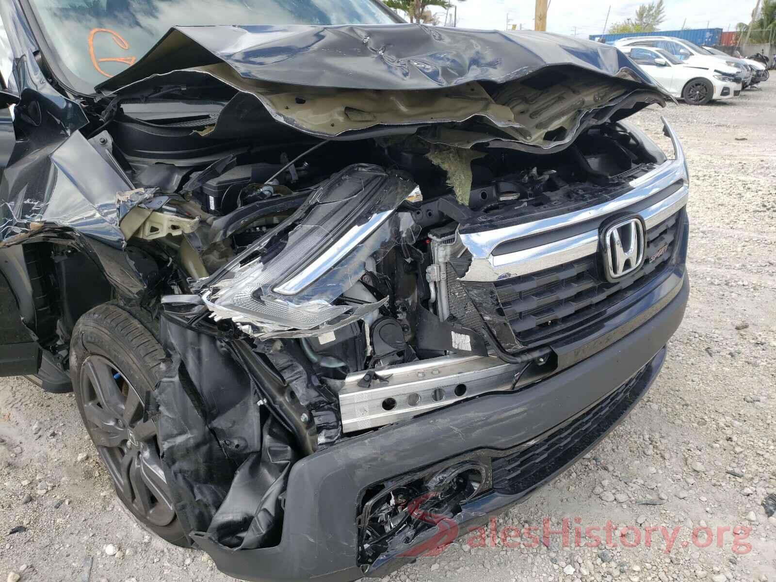 5FPYK2F18KB002213 2019 HONDA RIDGELINE