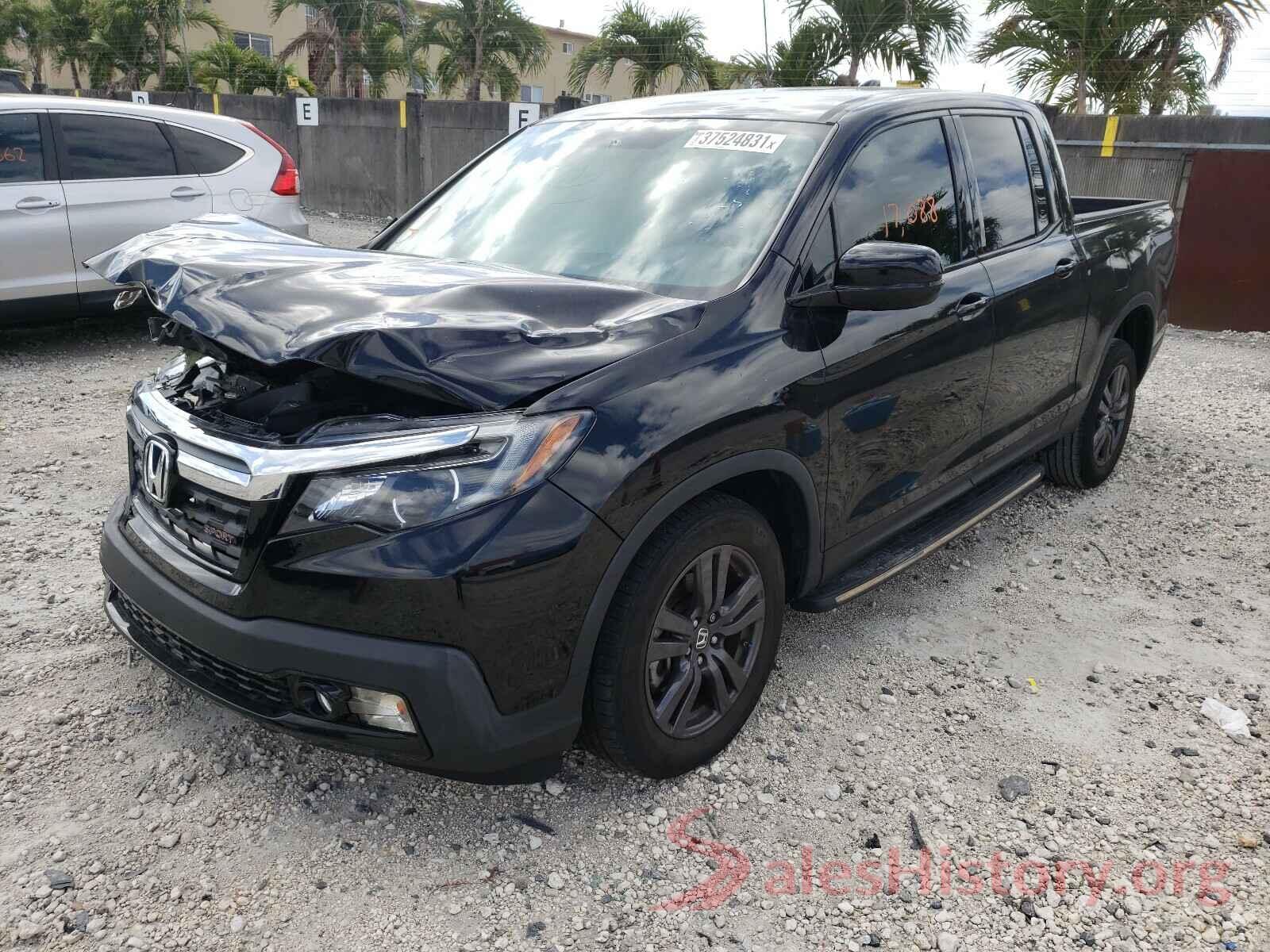 5FPYK2F18KB002213 2019 HONDA RIDGELINE