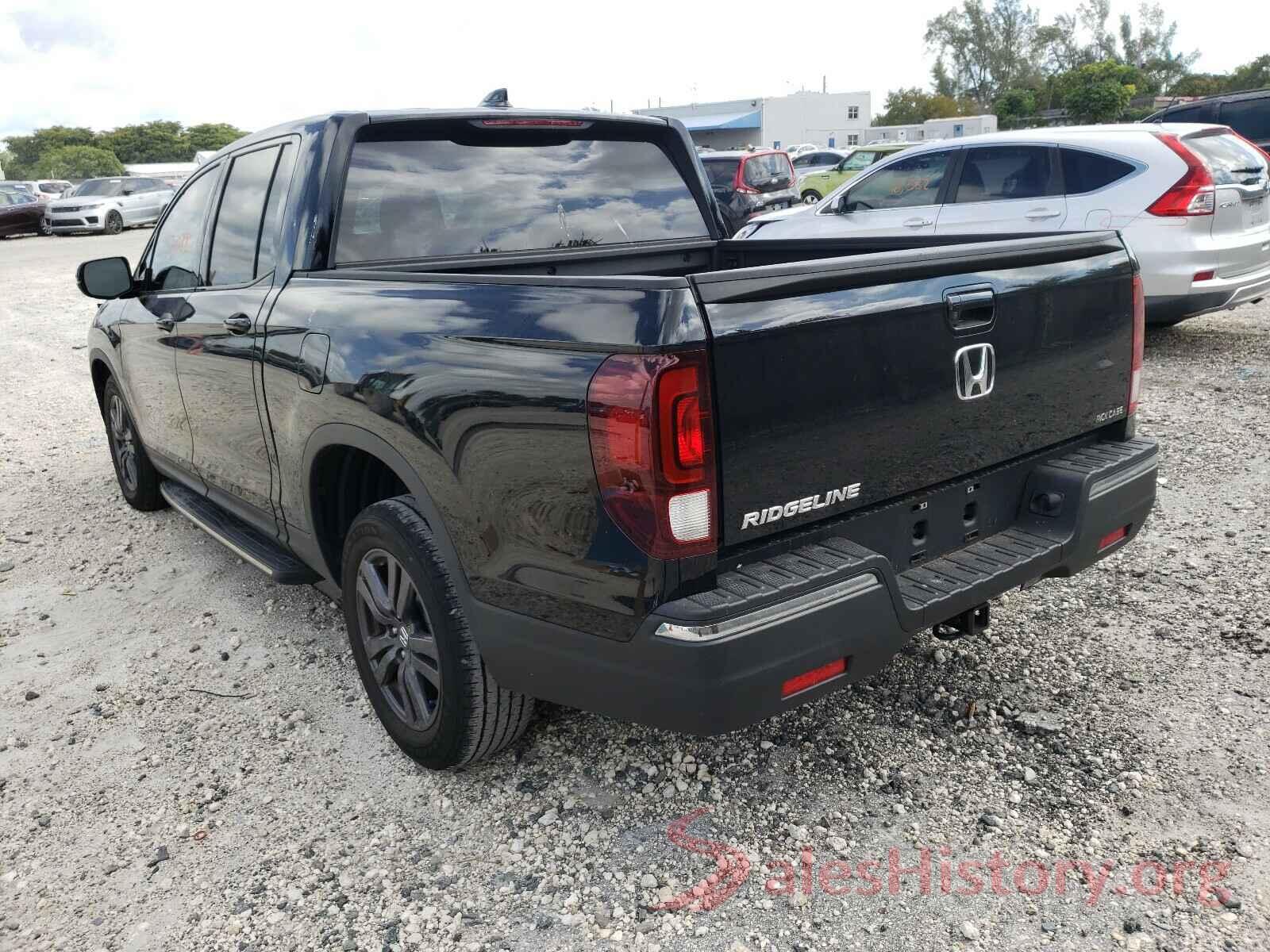 5FPYK2F18KB002213 2019 HONDA RIDGELINE