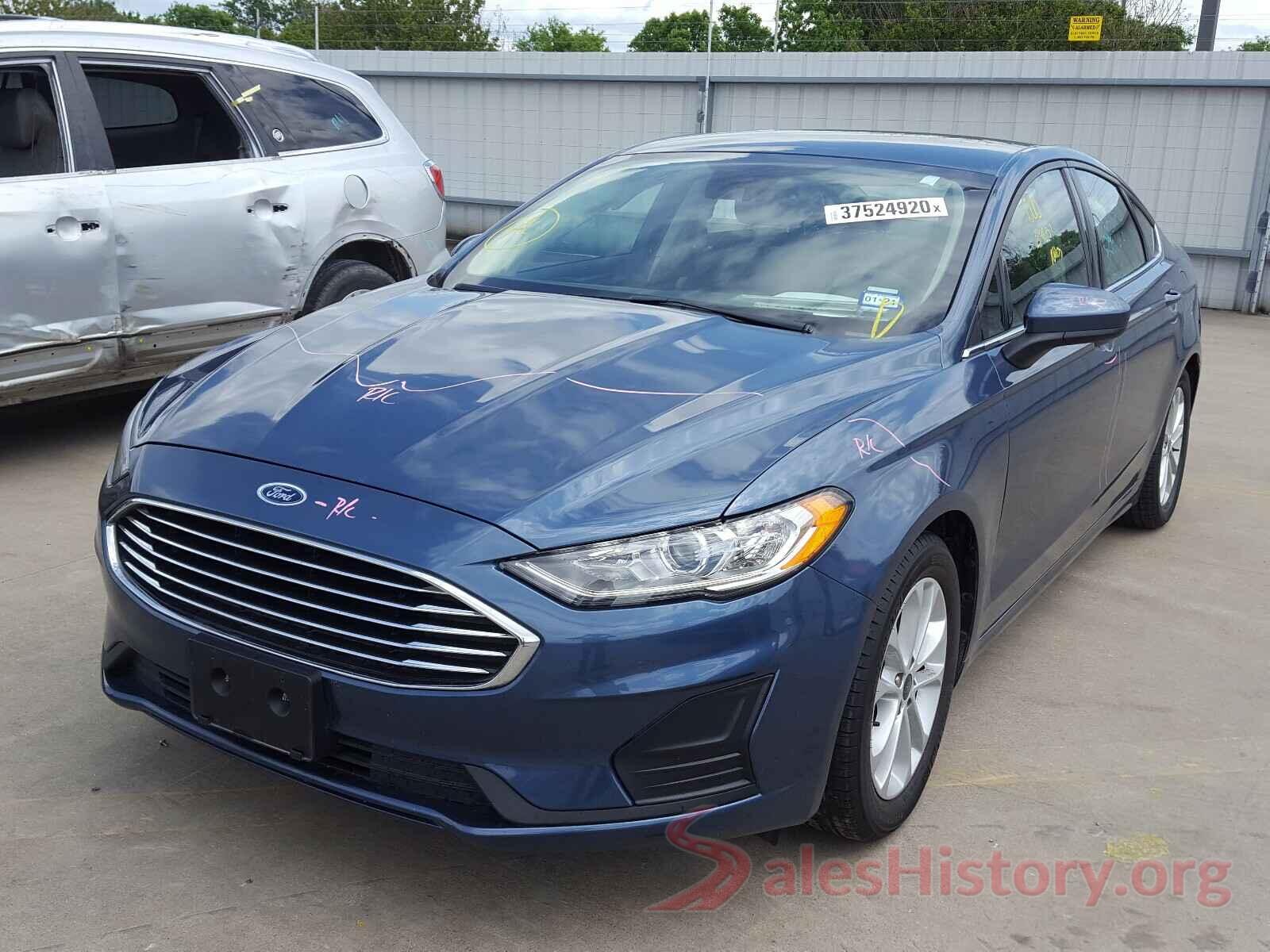 3FA6P0HD2KR169829 2019 FORD FUSION