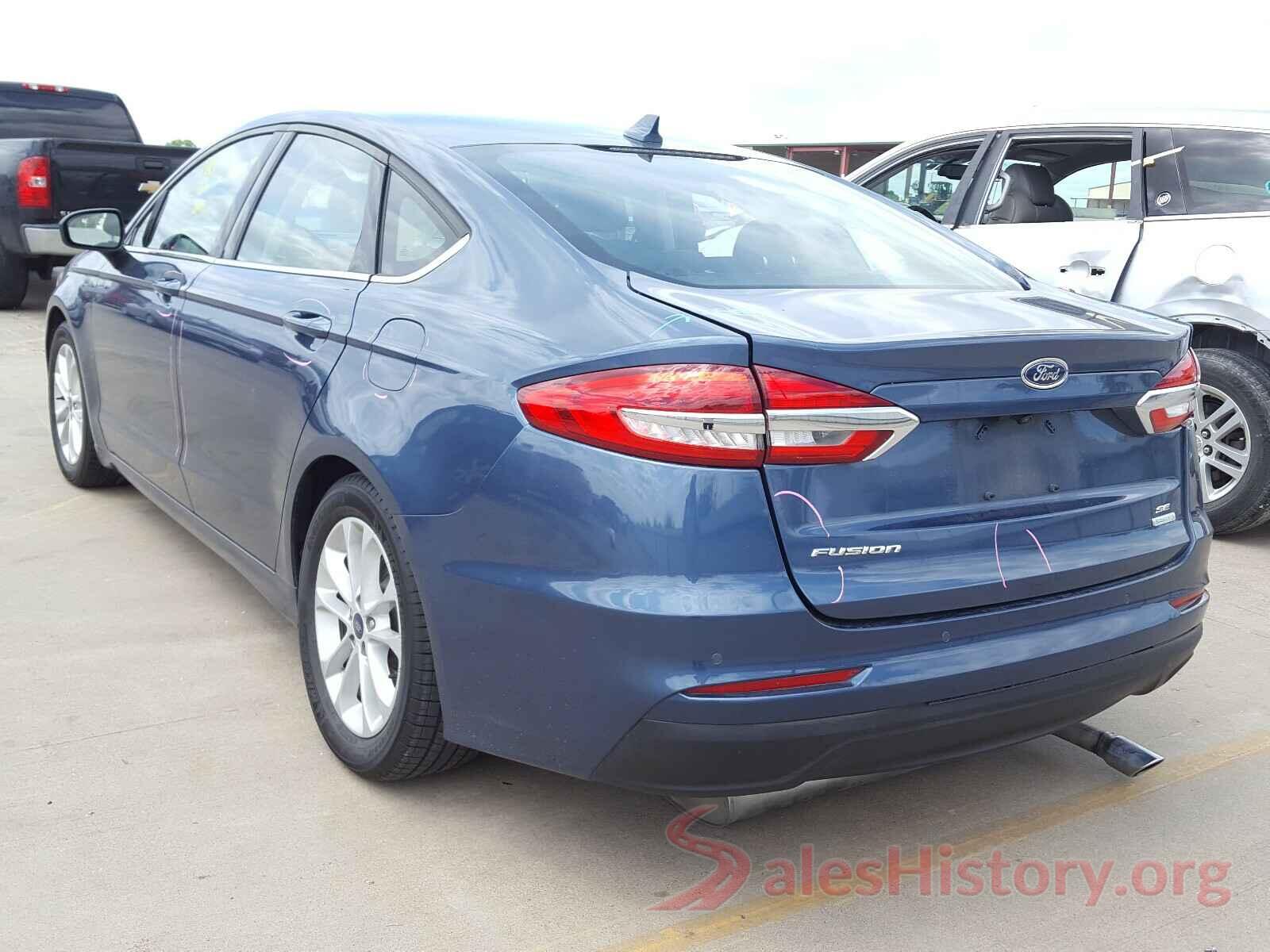 3FA6P0HD2KR169829 2019 FORD FUSION