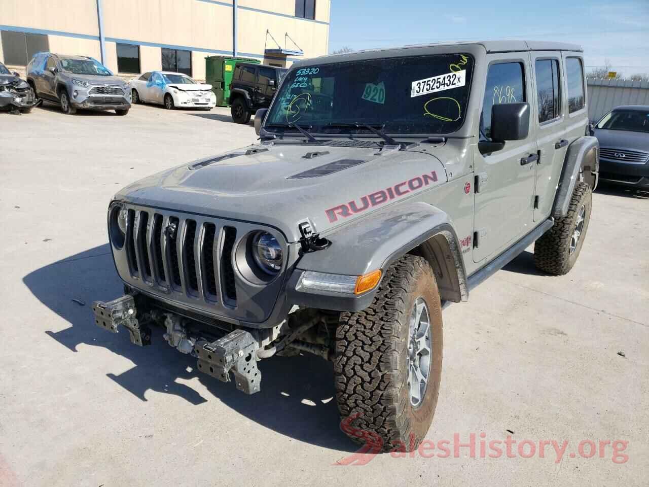 1C4JJXFM2MW658345 2021 JEEP WRANGLER