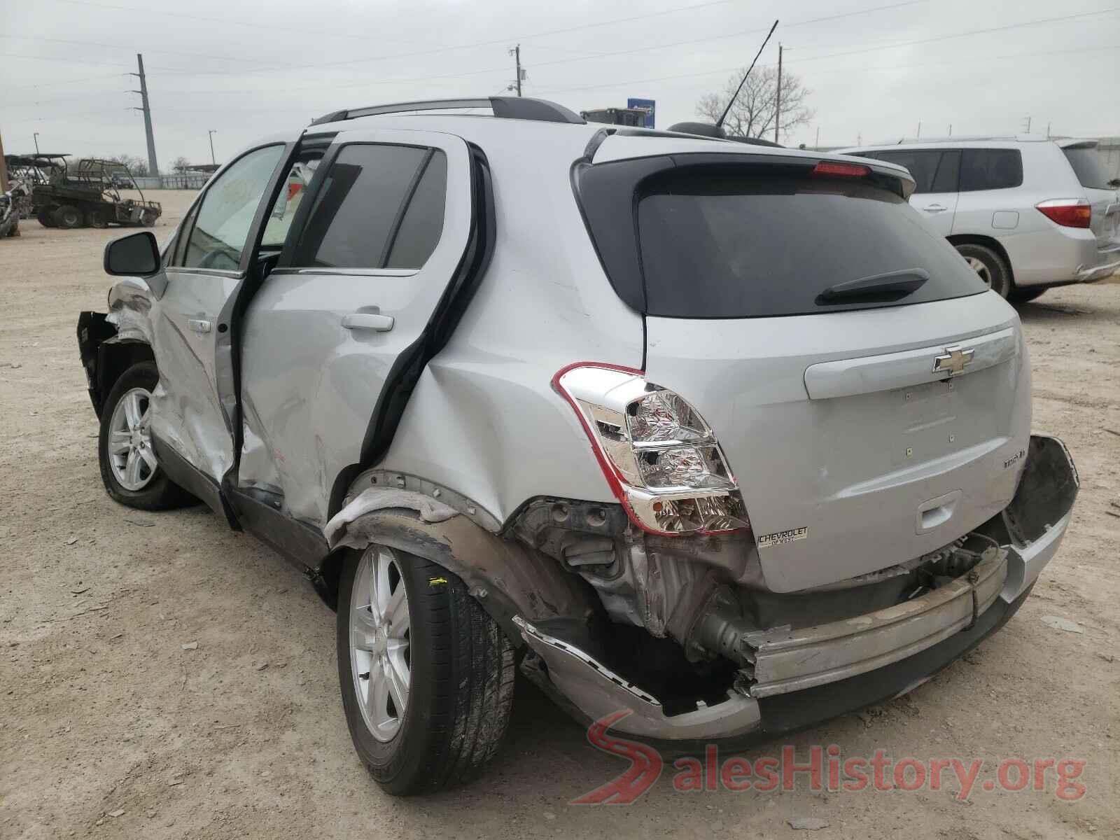 3GNCJLSB6GL236487 2016 CHEVROLET TRAX