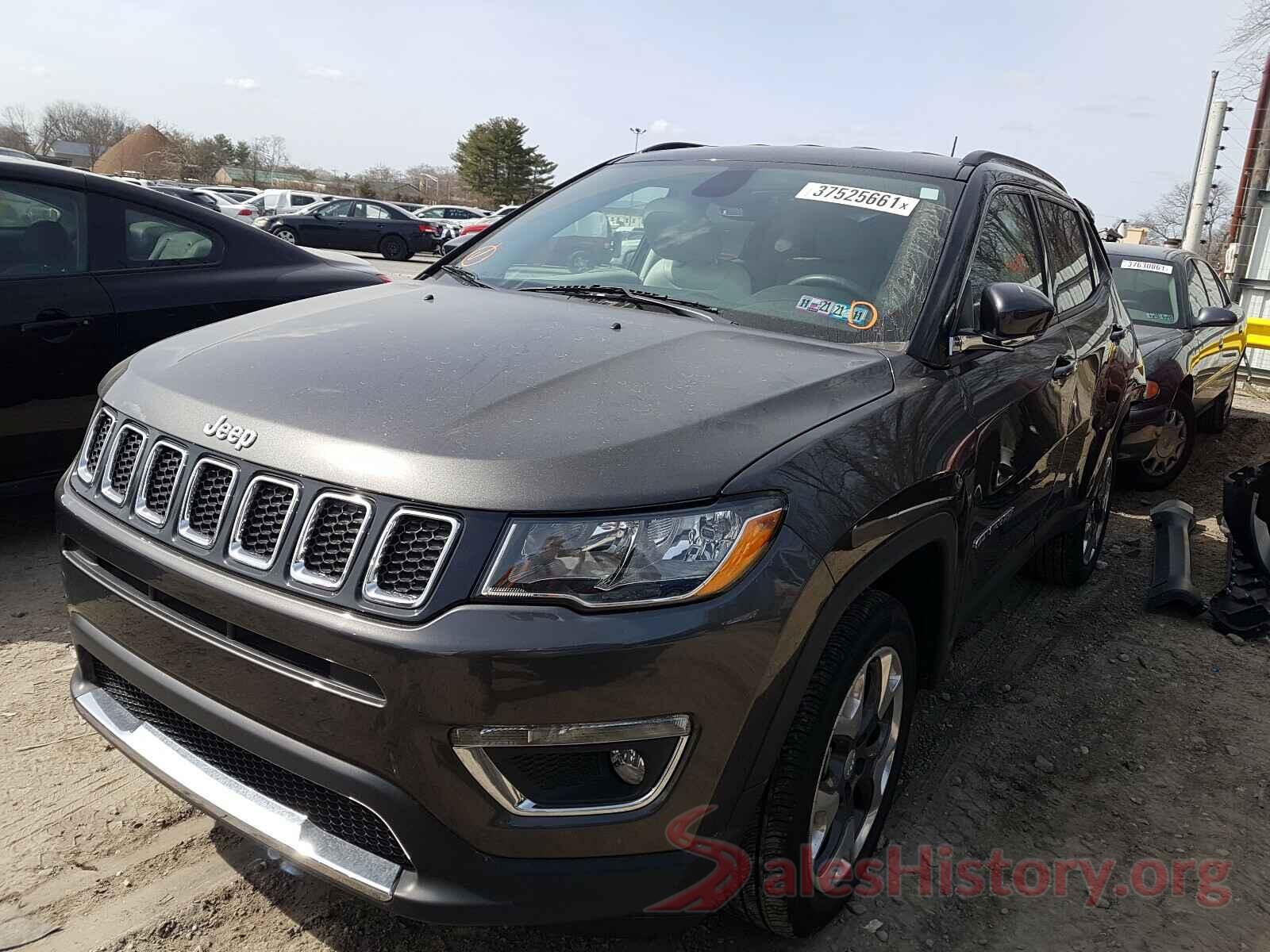 3C4NJDCB9KT629995 2019 JEEP COMPASS