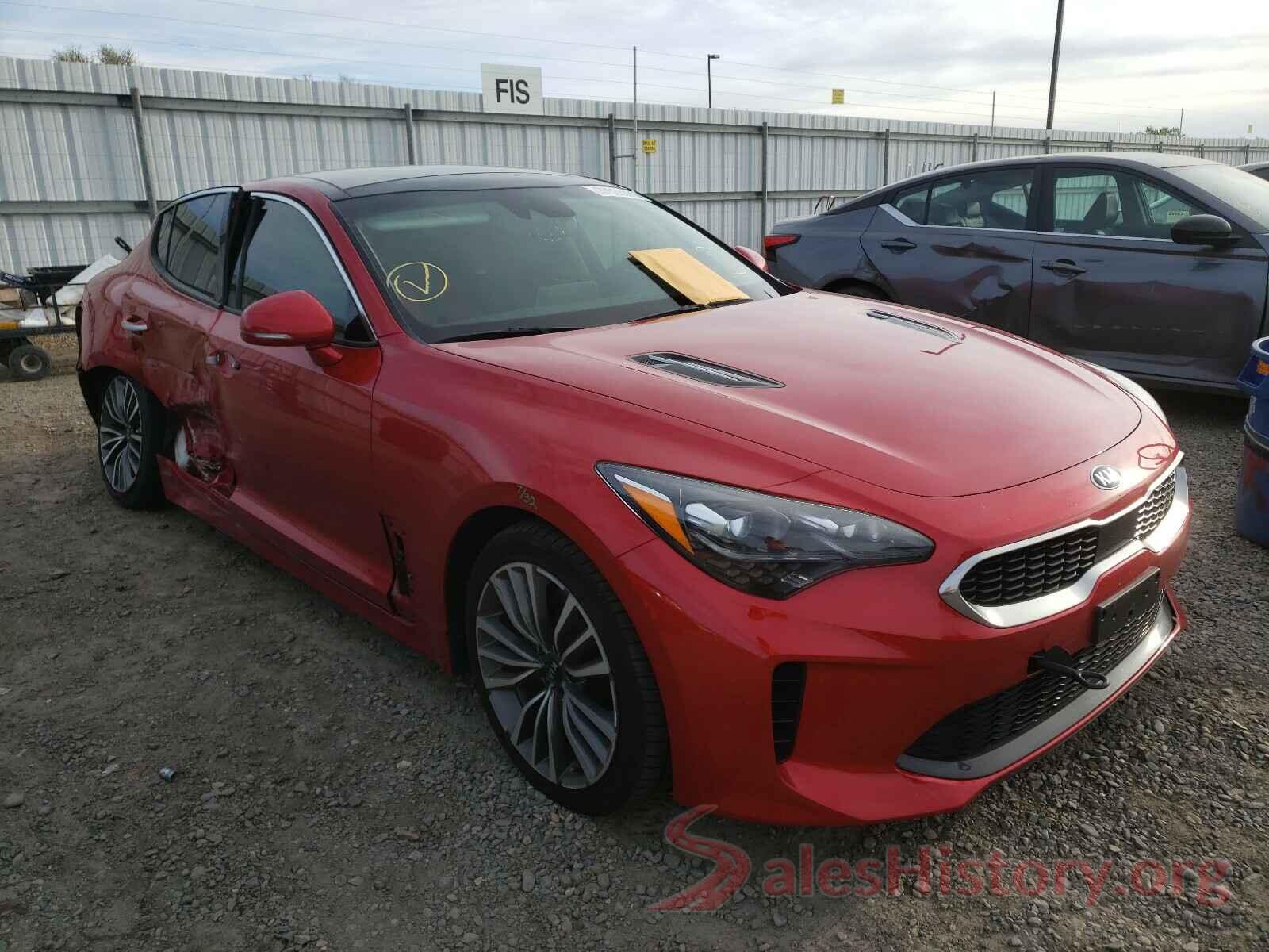 KNAE25LA6K6062498 2019 KIA STINGER